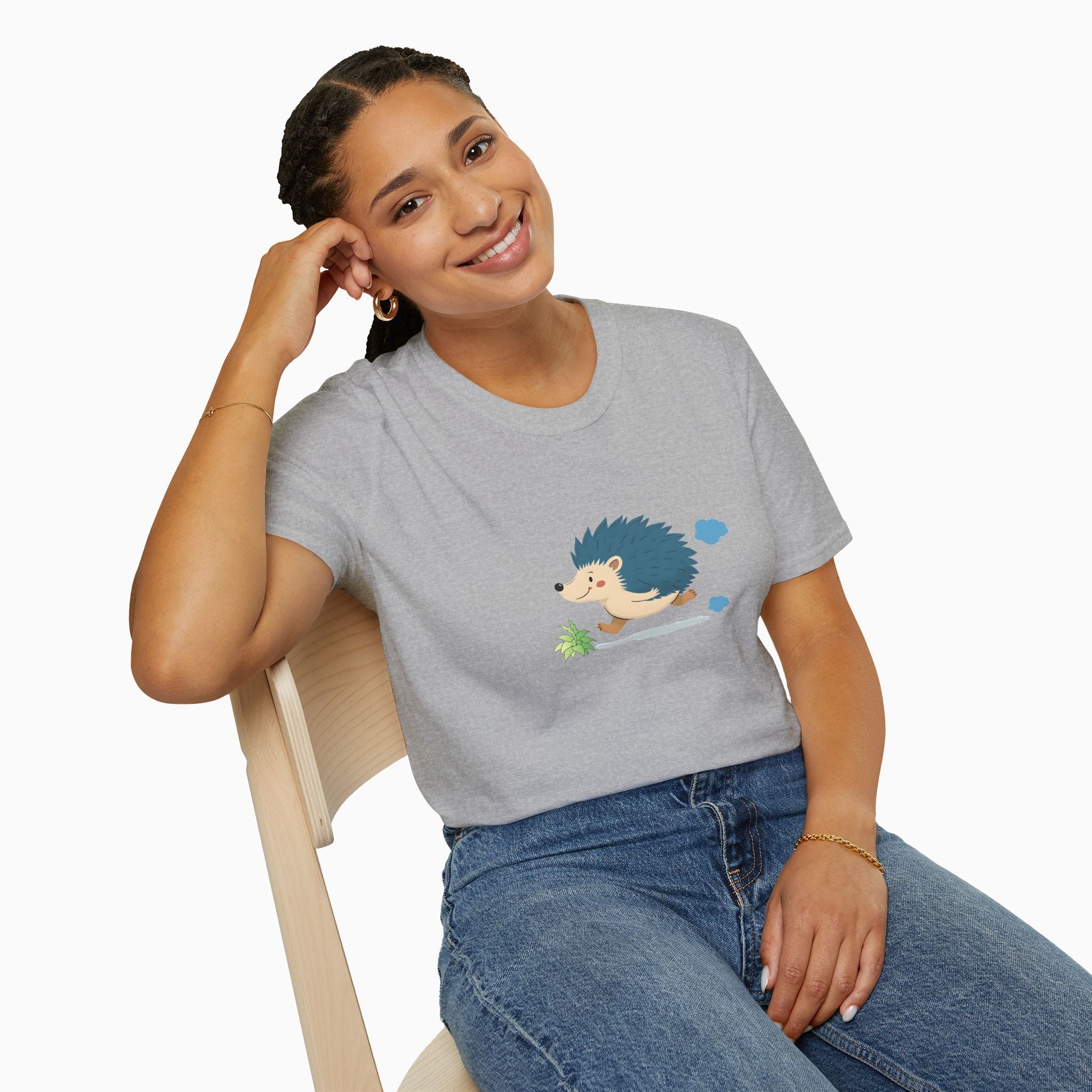 Cute Hedgehog Unisex T-Shirt