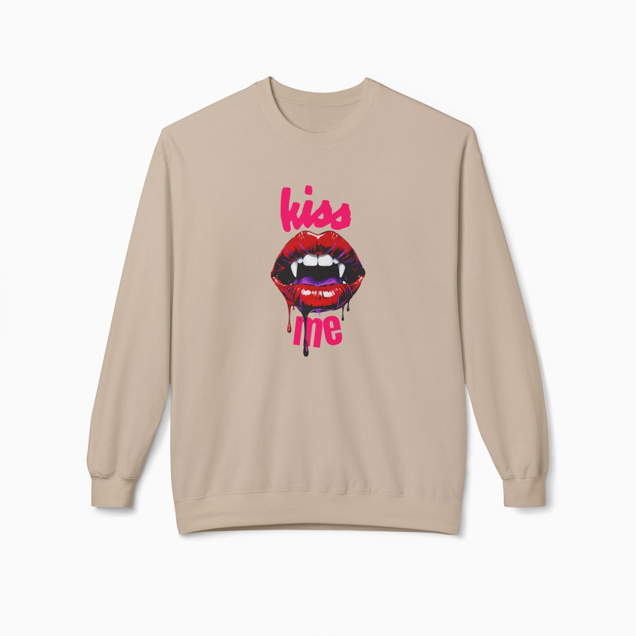 Kiss Me Vampire Unisex Sweatshirt