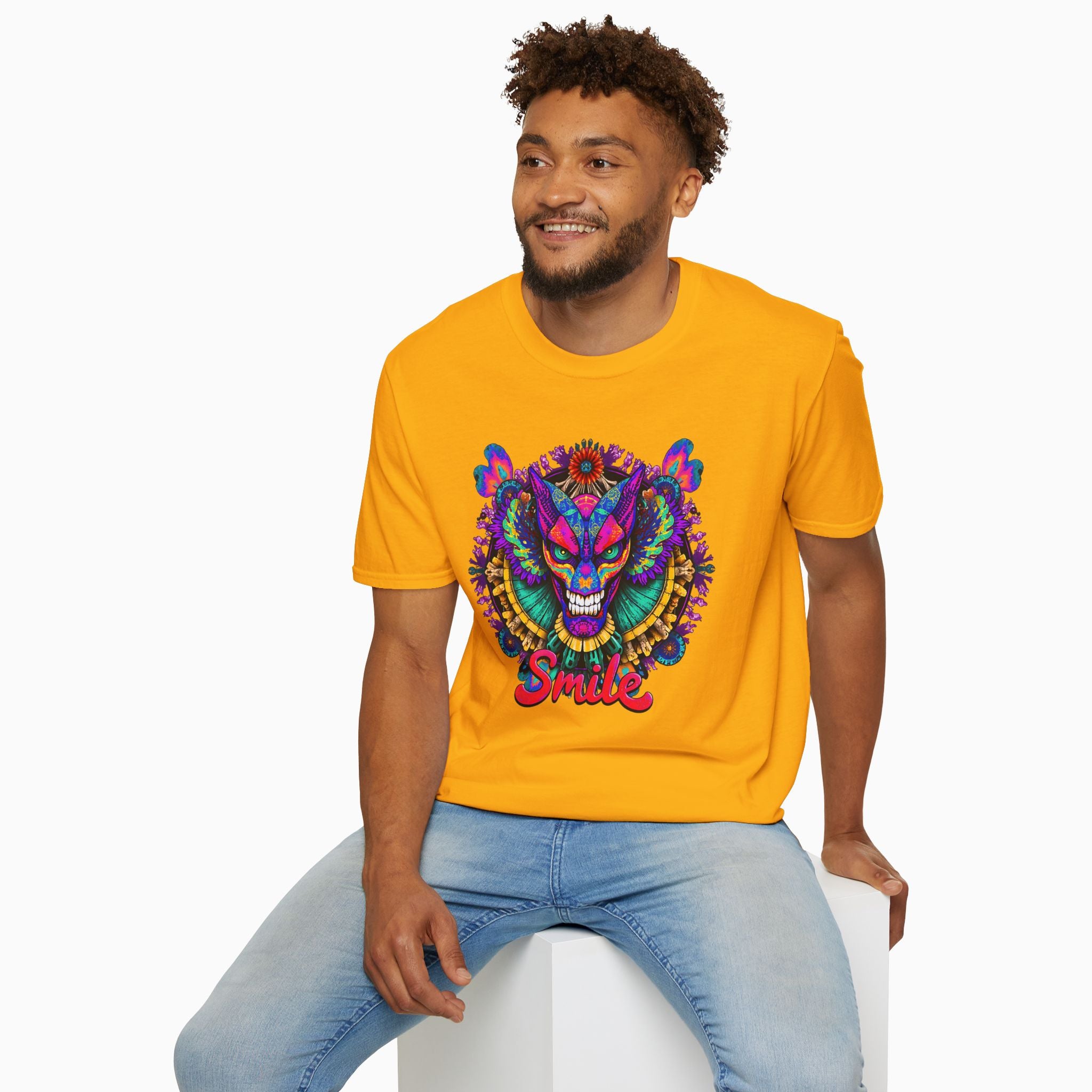 Dragon Smile Pixel Art Unisex T-Shirt