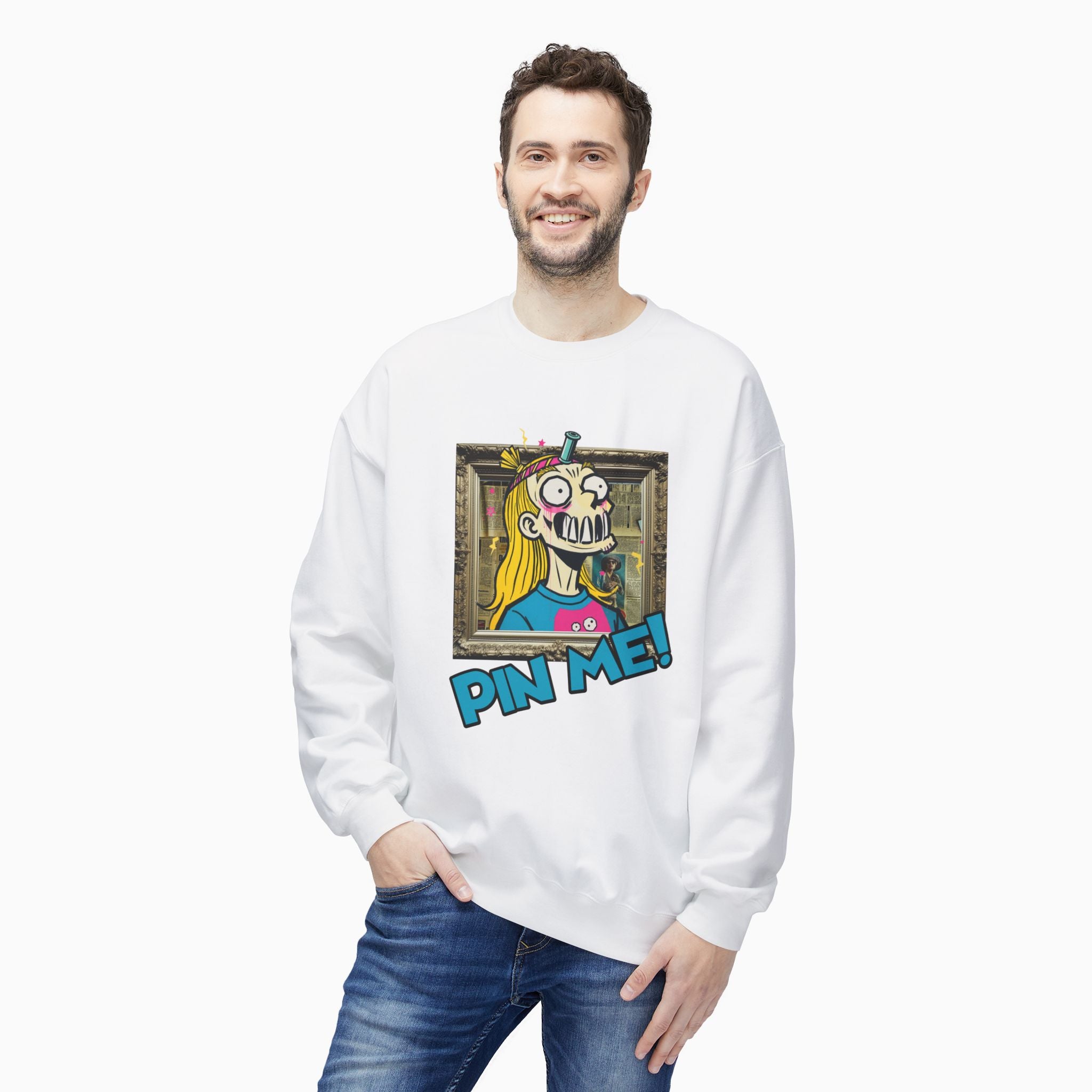 Pin Me Unisex Sweatshirt