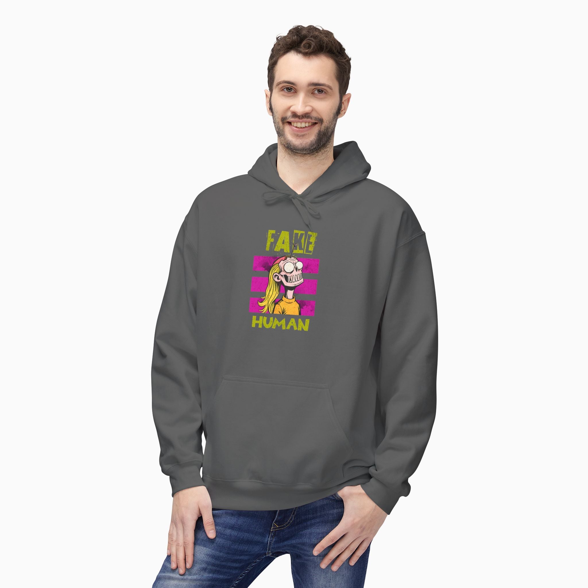 Fake Human Unisex Hoodie