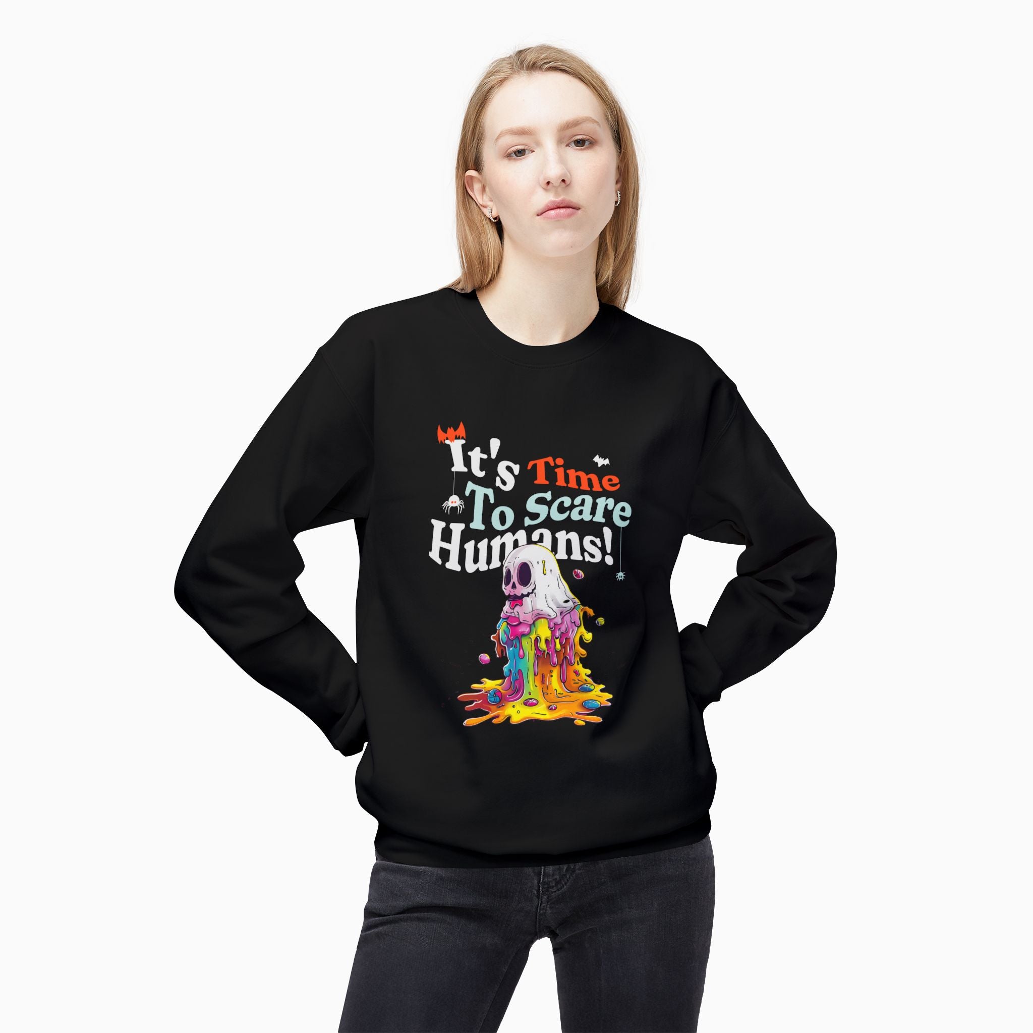 BOO! It's time to Scare People Unisex Sweatshirt