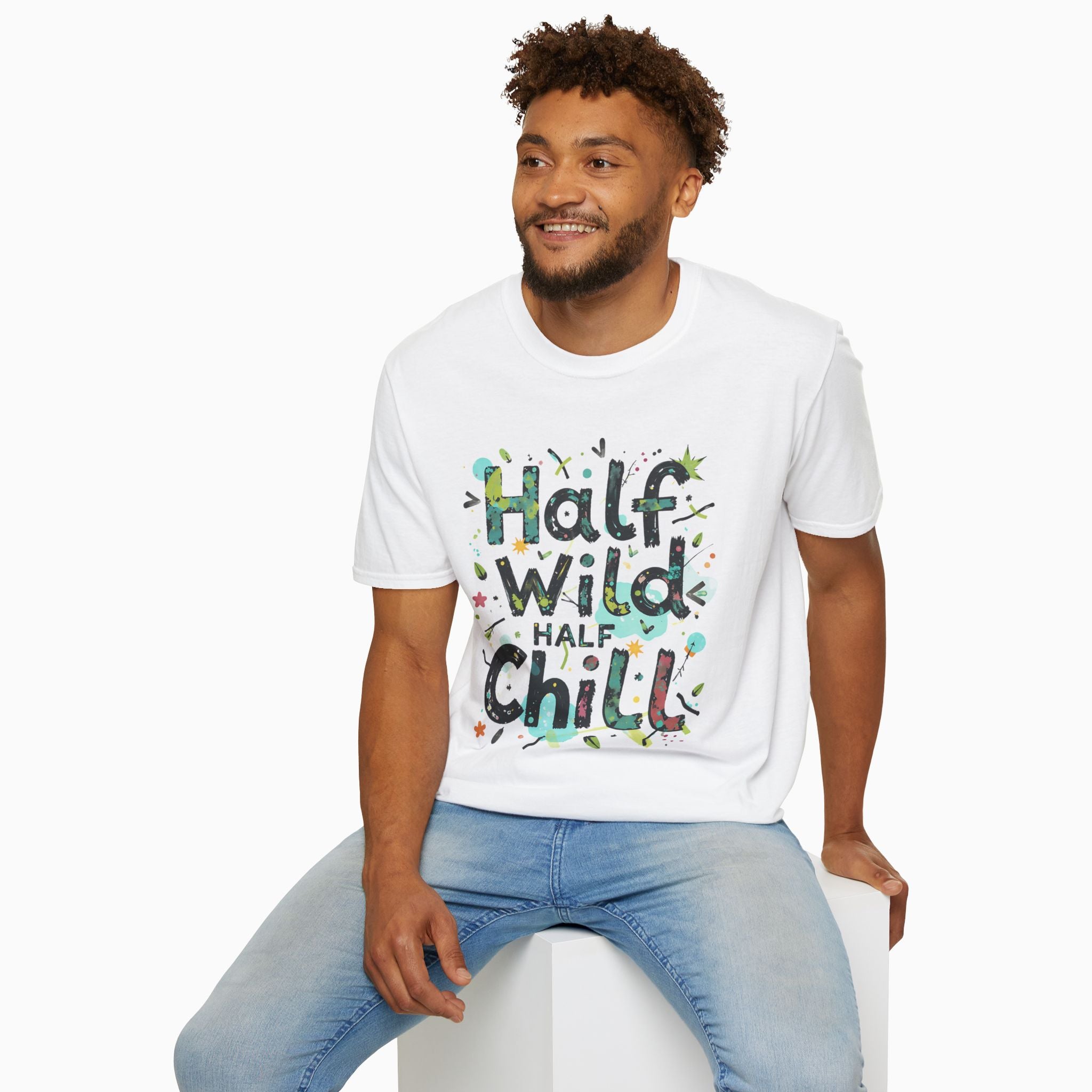 Half Wild, Half Chill Unisex T-Shirt