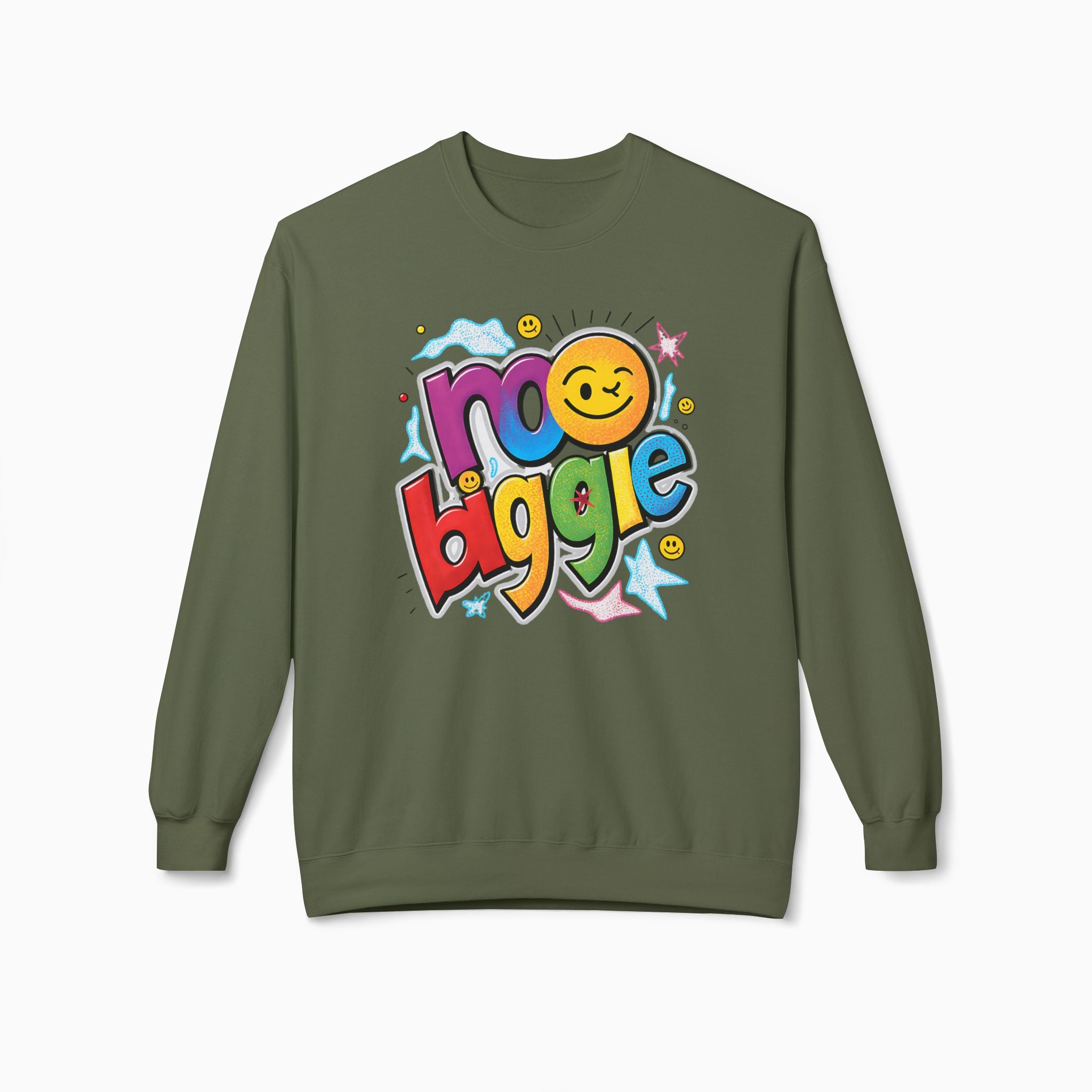 Emoji & No Biggie Unisex Sweatshirt