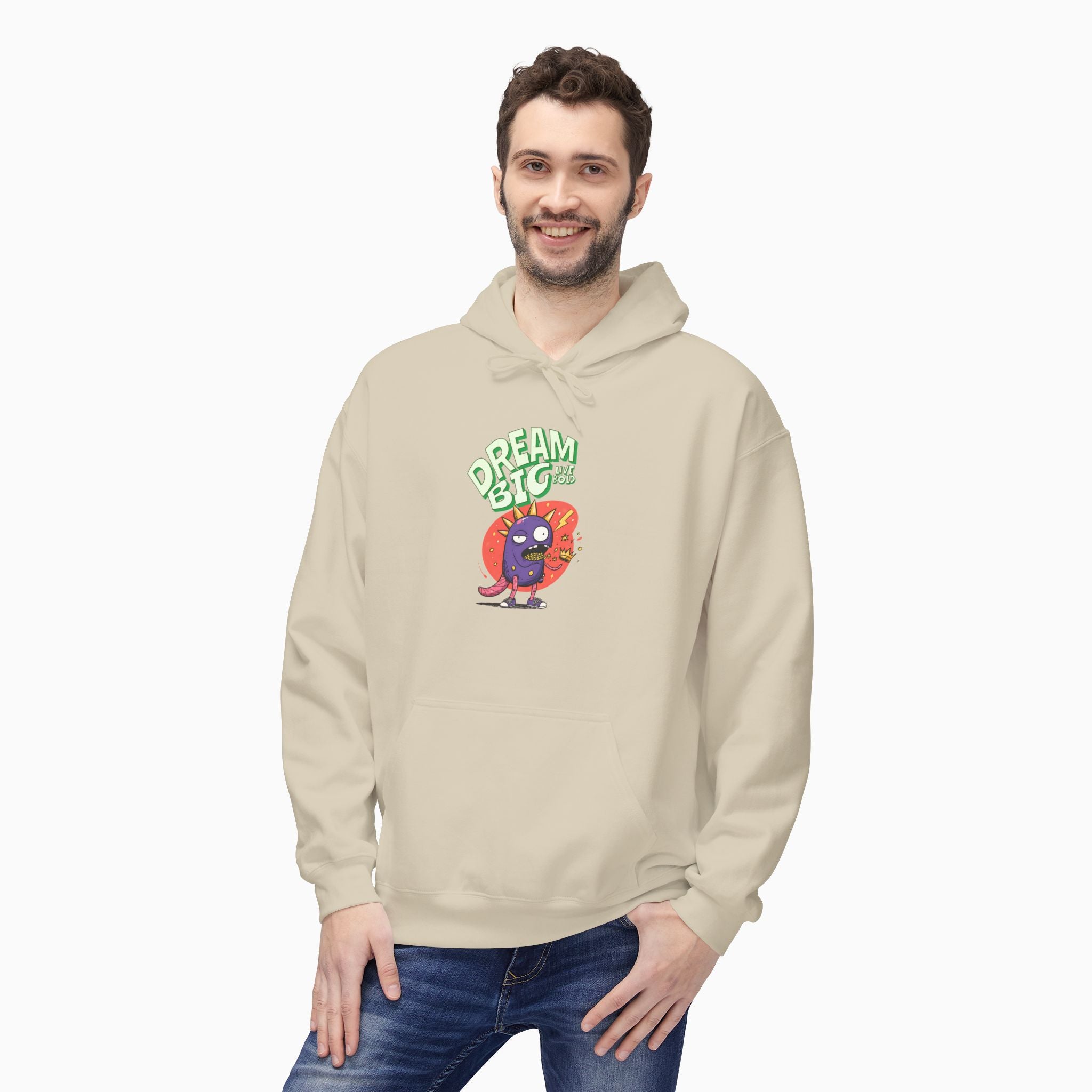 Dream Big, Live Bold Unisex Hoodie