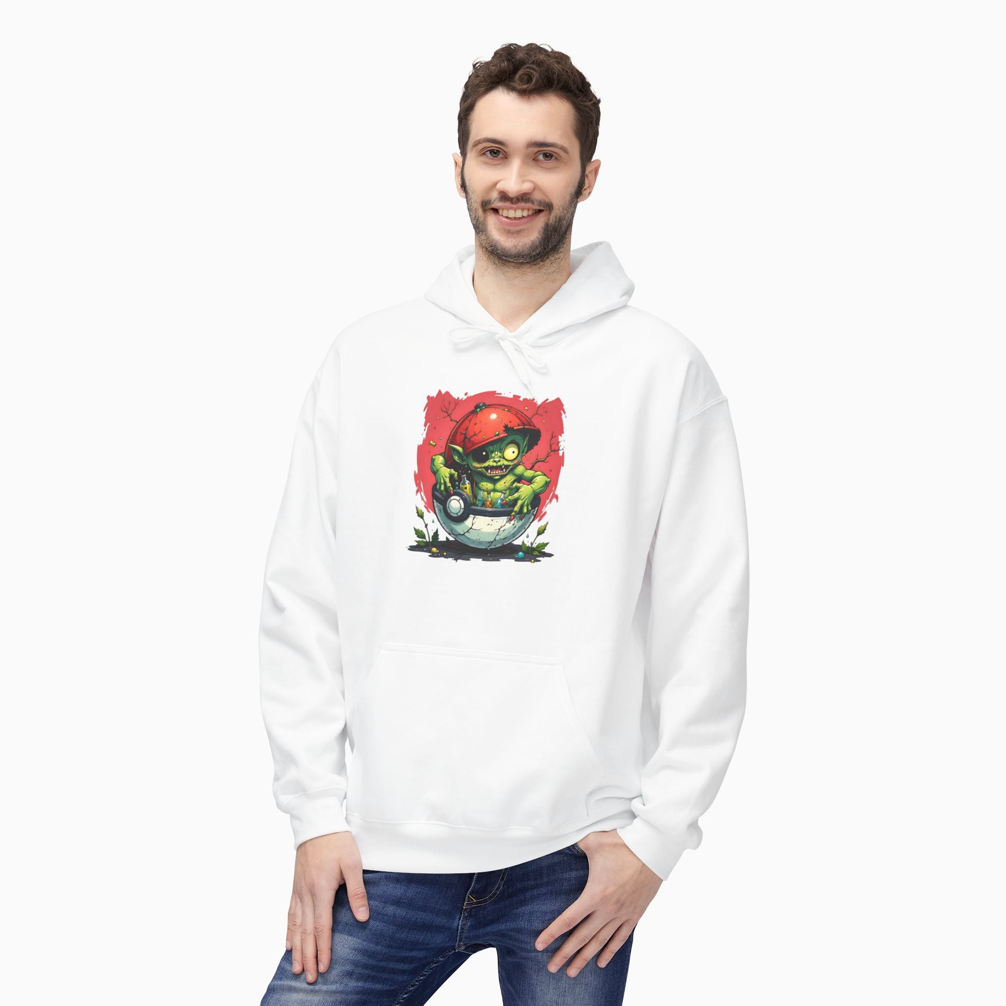 Zombie Poké Ball Unisex Hoodie