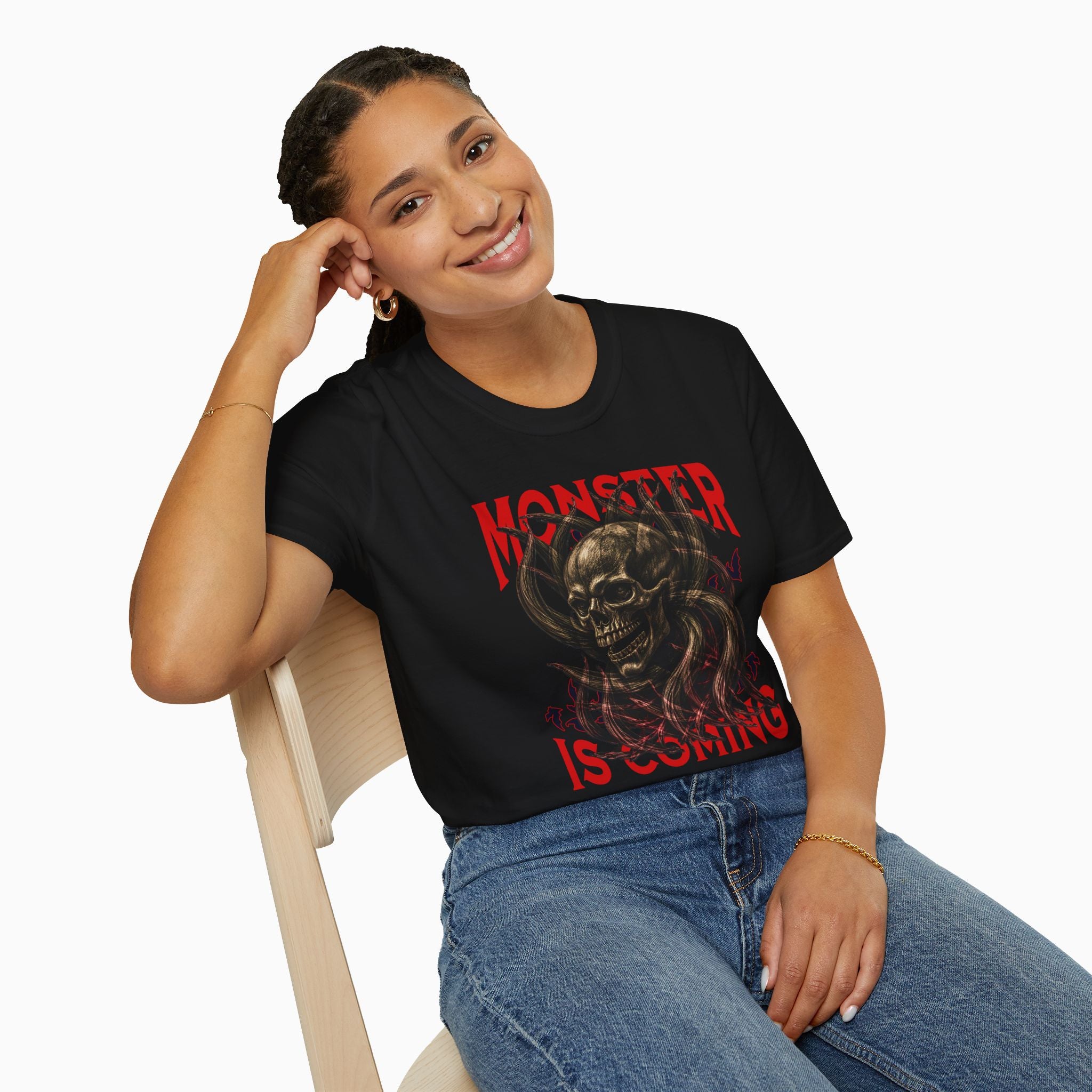 Ghost Monster is Coming Unisex T-Shirt