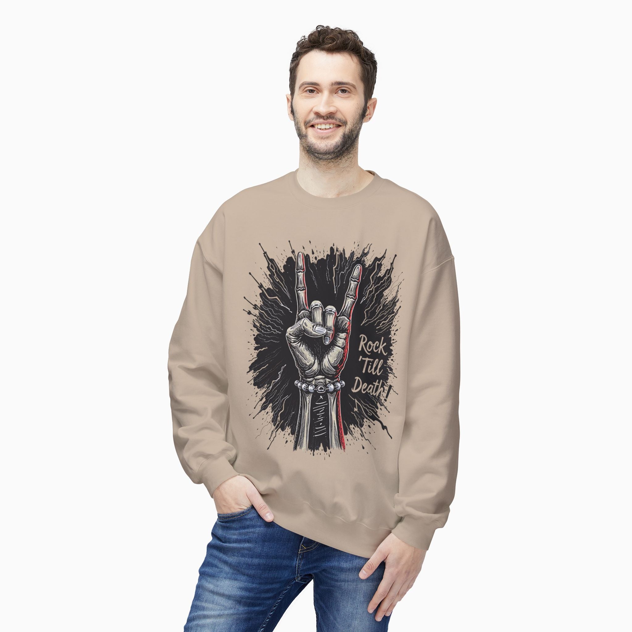 Rock and Roll Till Death Unisex Sweatshirt