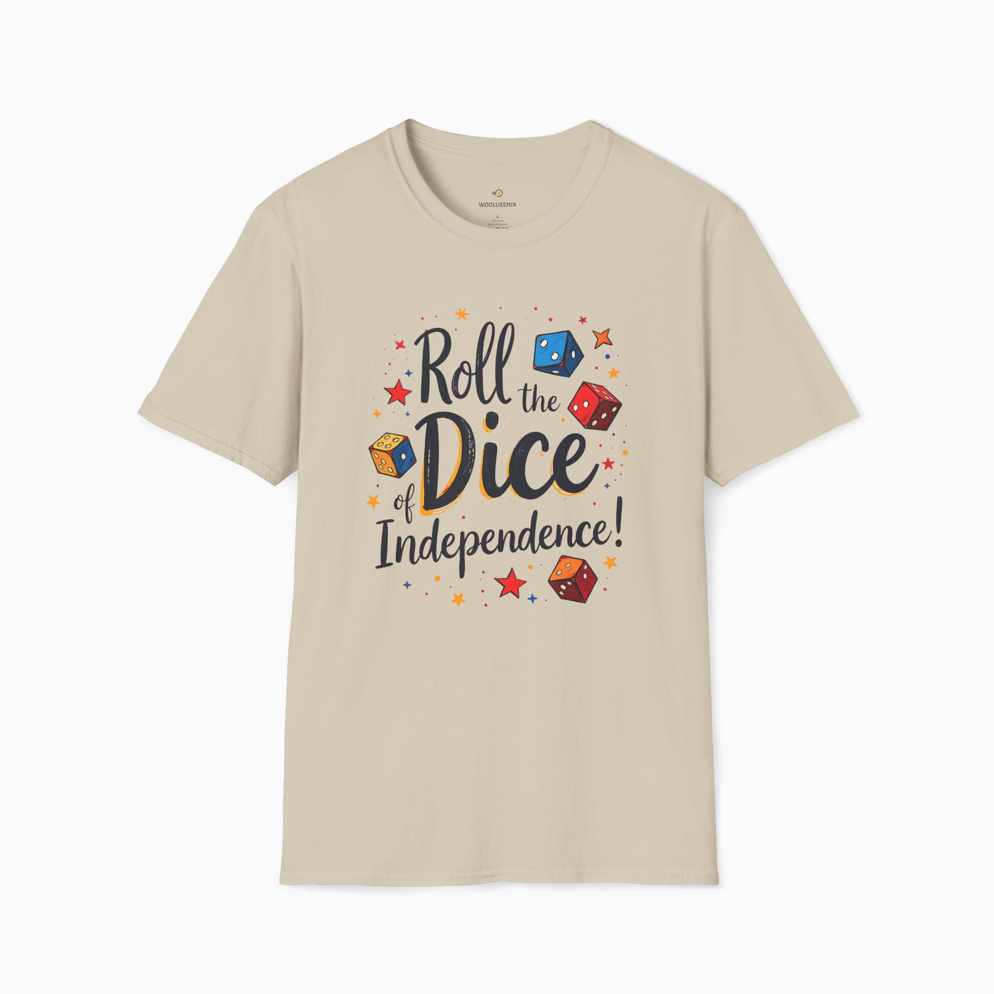 Roll The Dice Of Independence Unisex T-Shirt