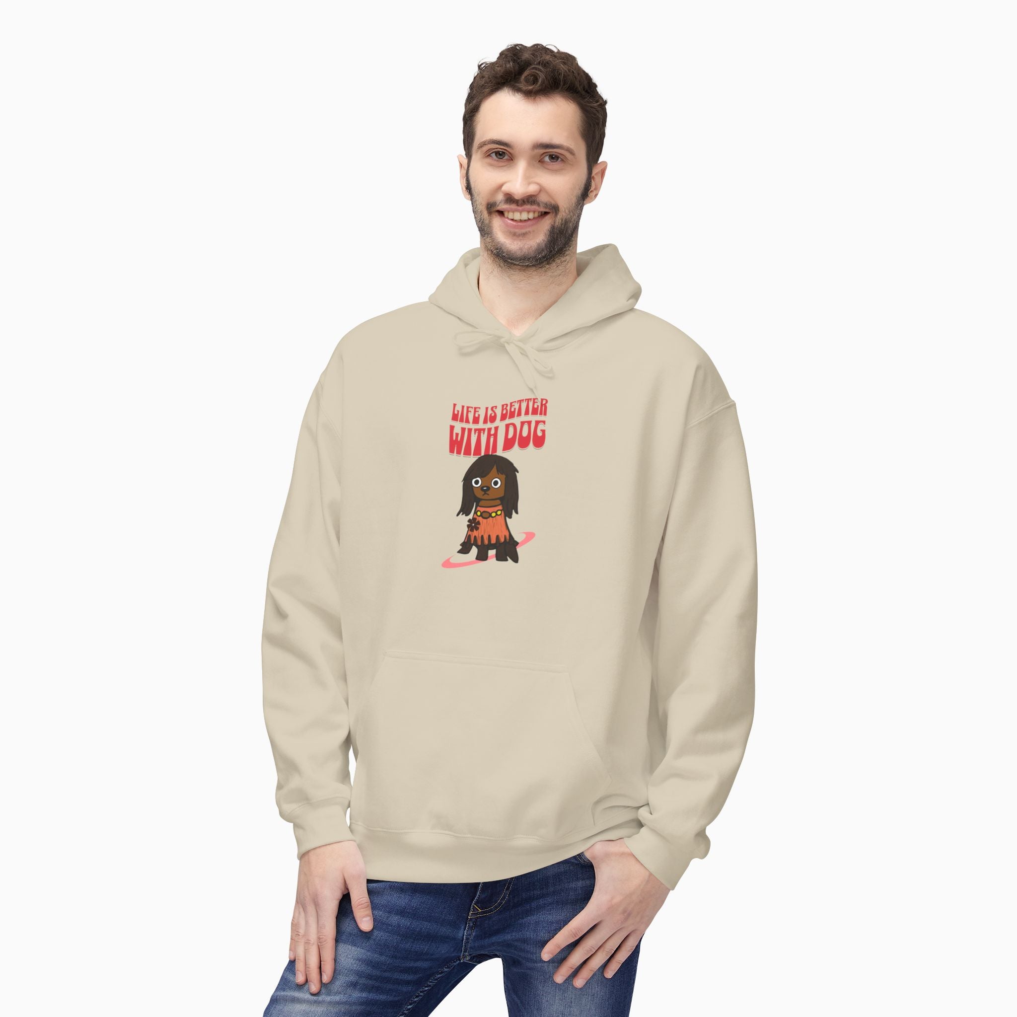 Life Is Better With Dog Unisex Hoodie