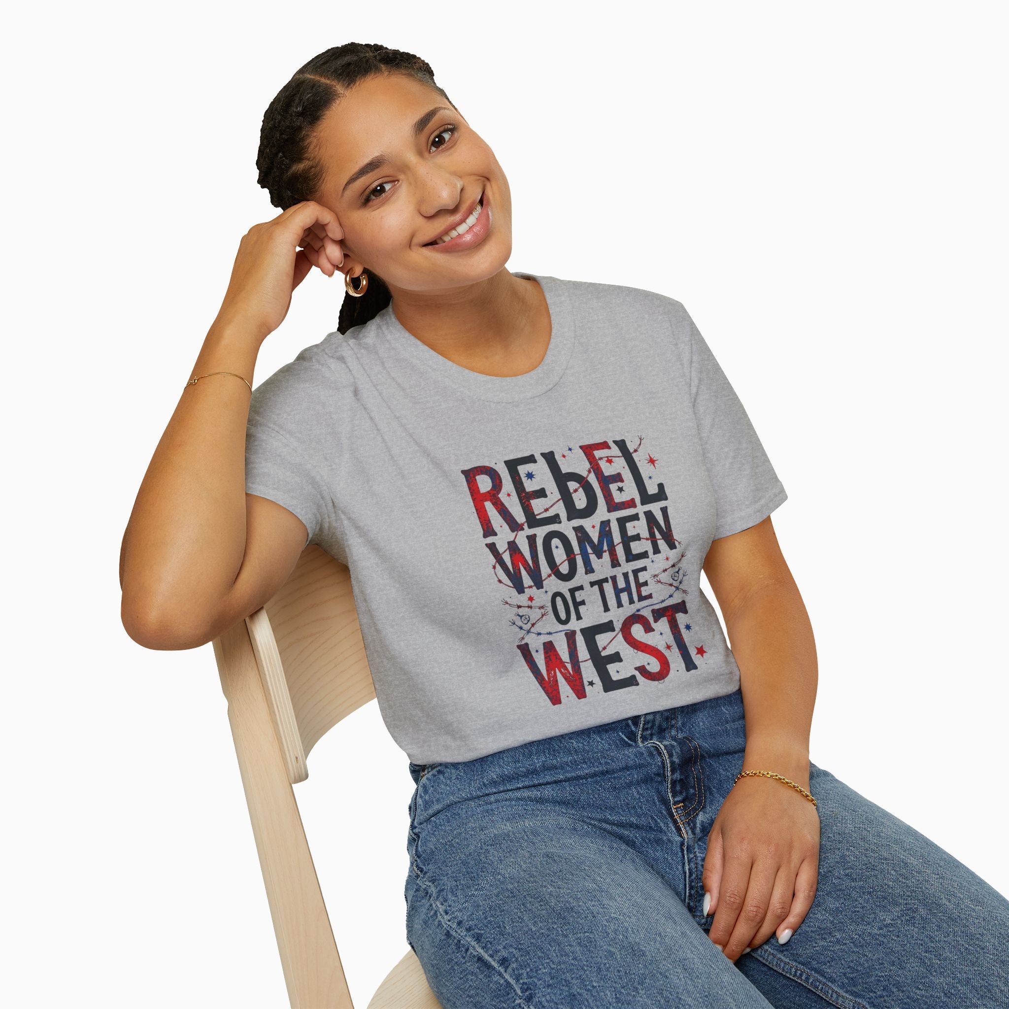 Rebel Women Of The West Unisex T-Shirt