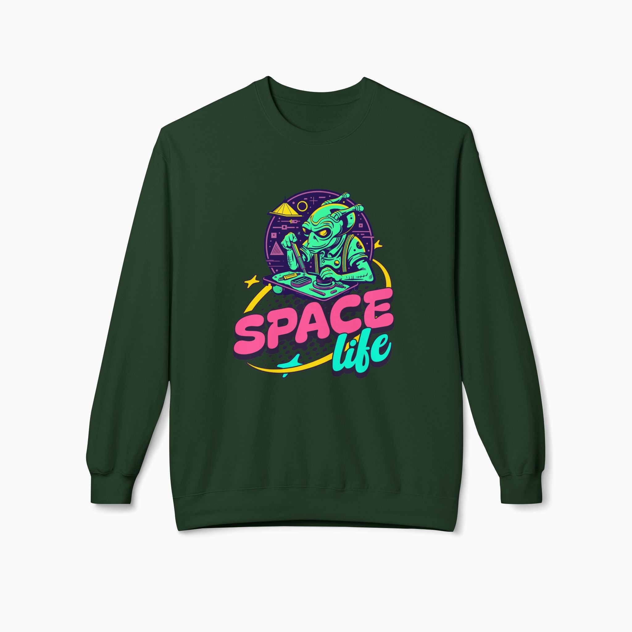 Alien Space Life Unisex Sweatshirt