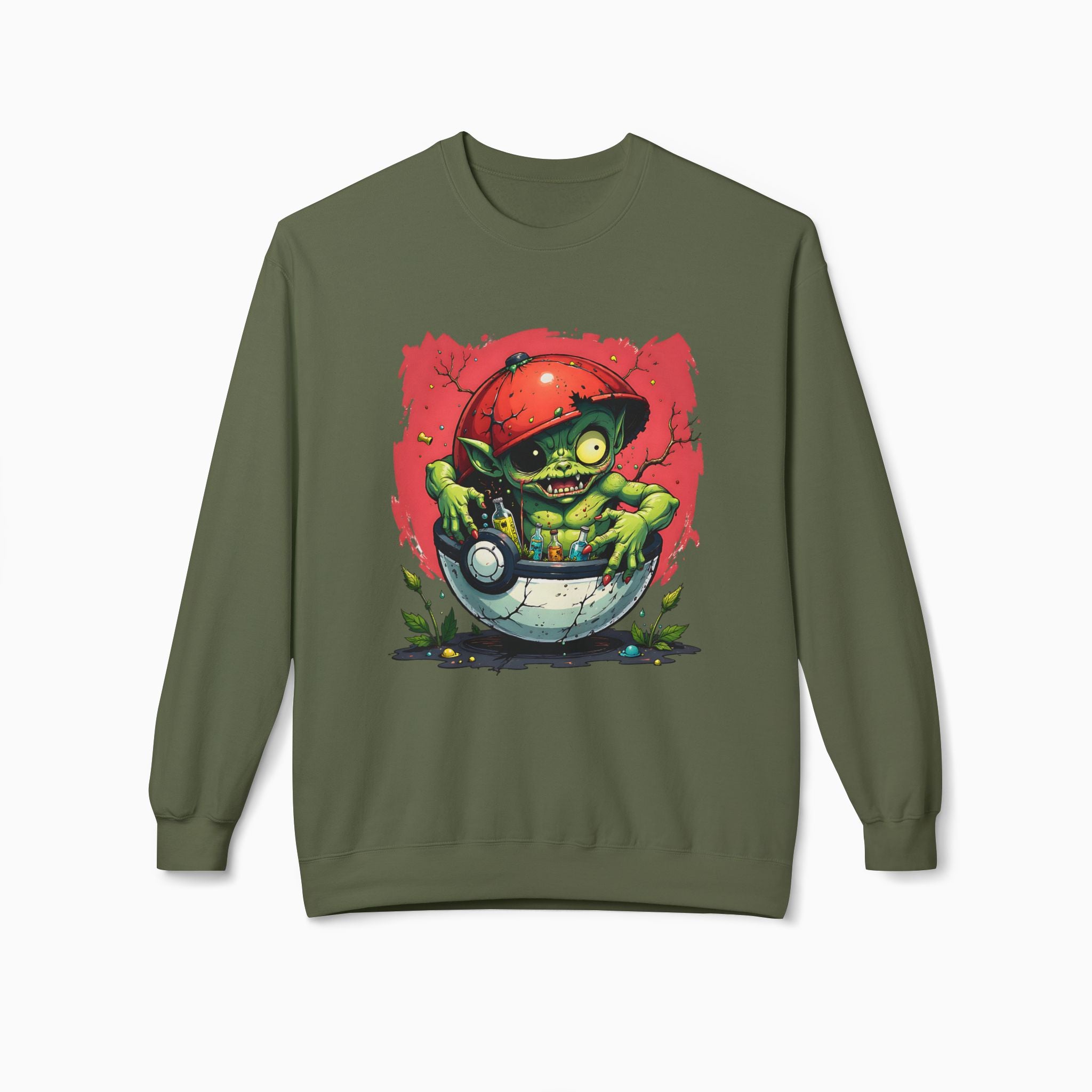 Zombie Poké Ball Unisex Sweatshirt