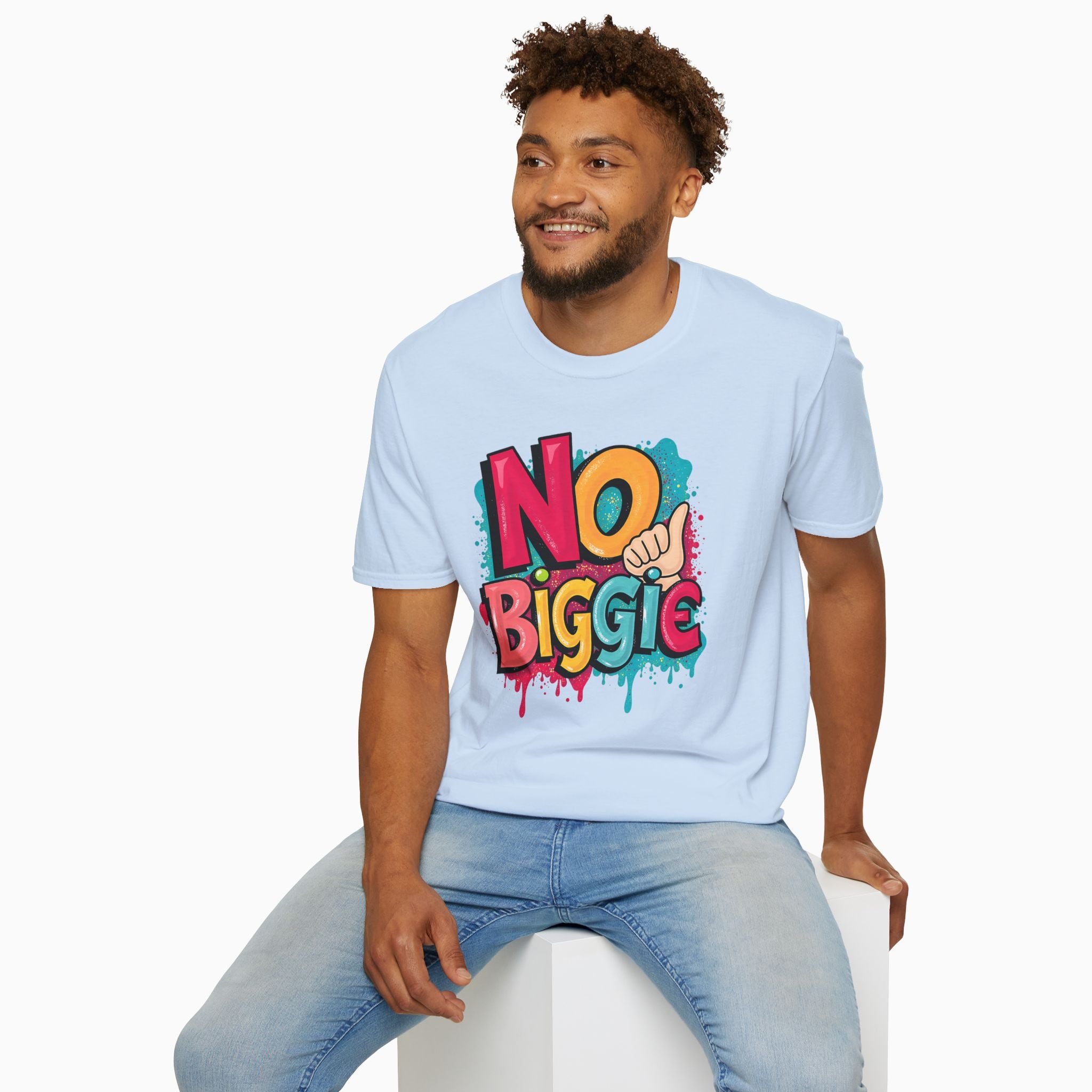 Thumbs Up & No Biggie Unisex T-Shirt