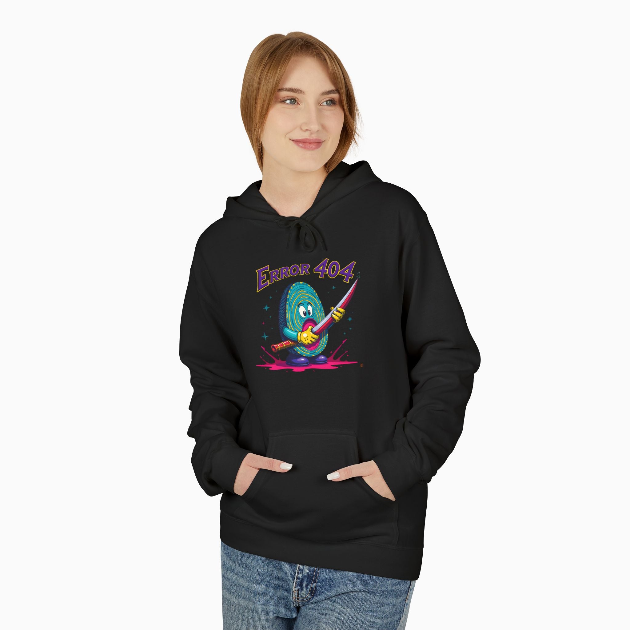 Blood Test Error 404 Unisex Hoodie