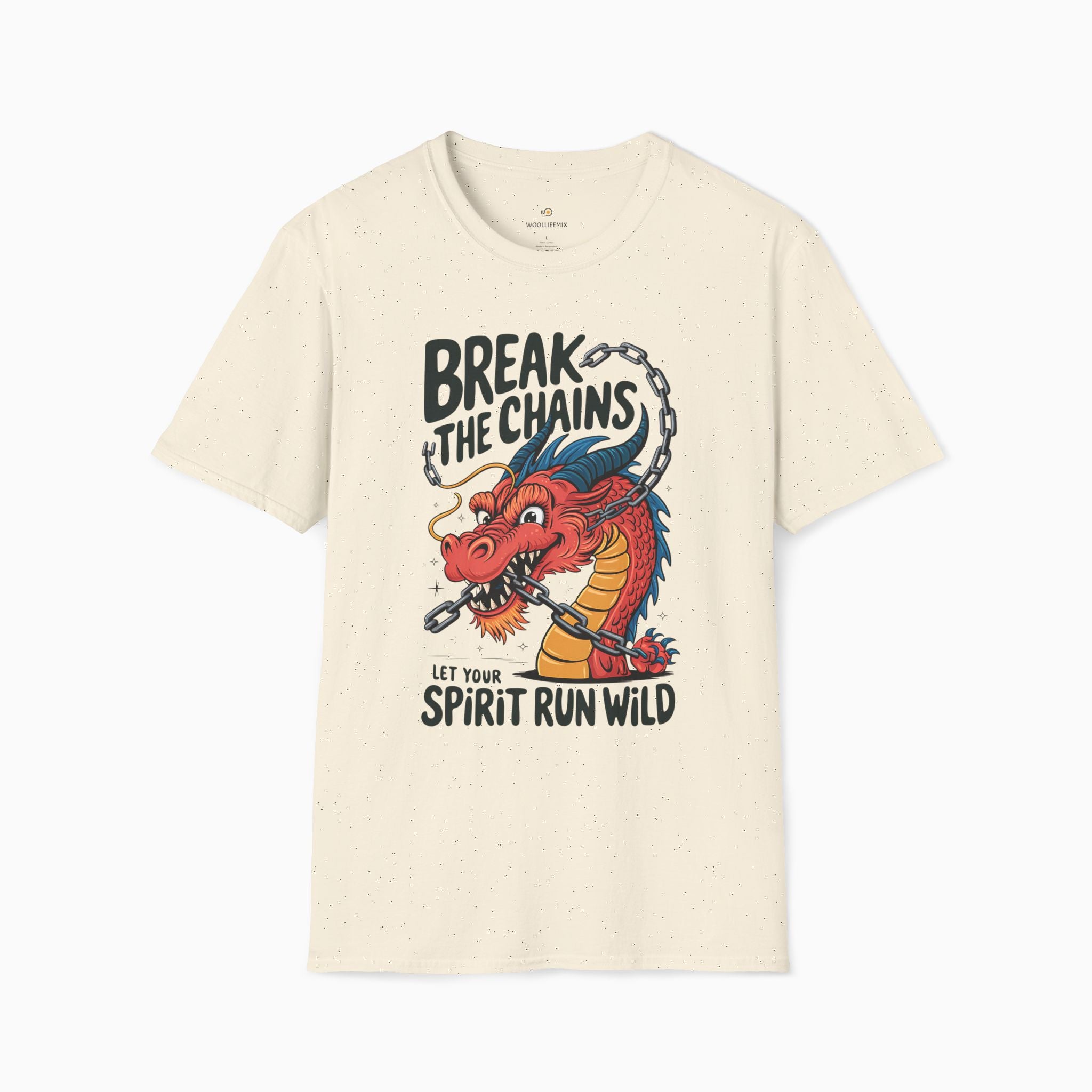 China Dragon Break the Chains Unisex T-Shirt