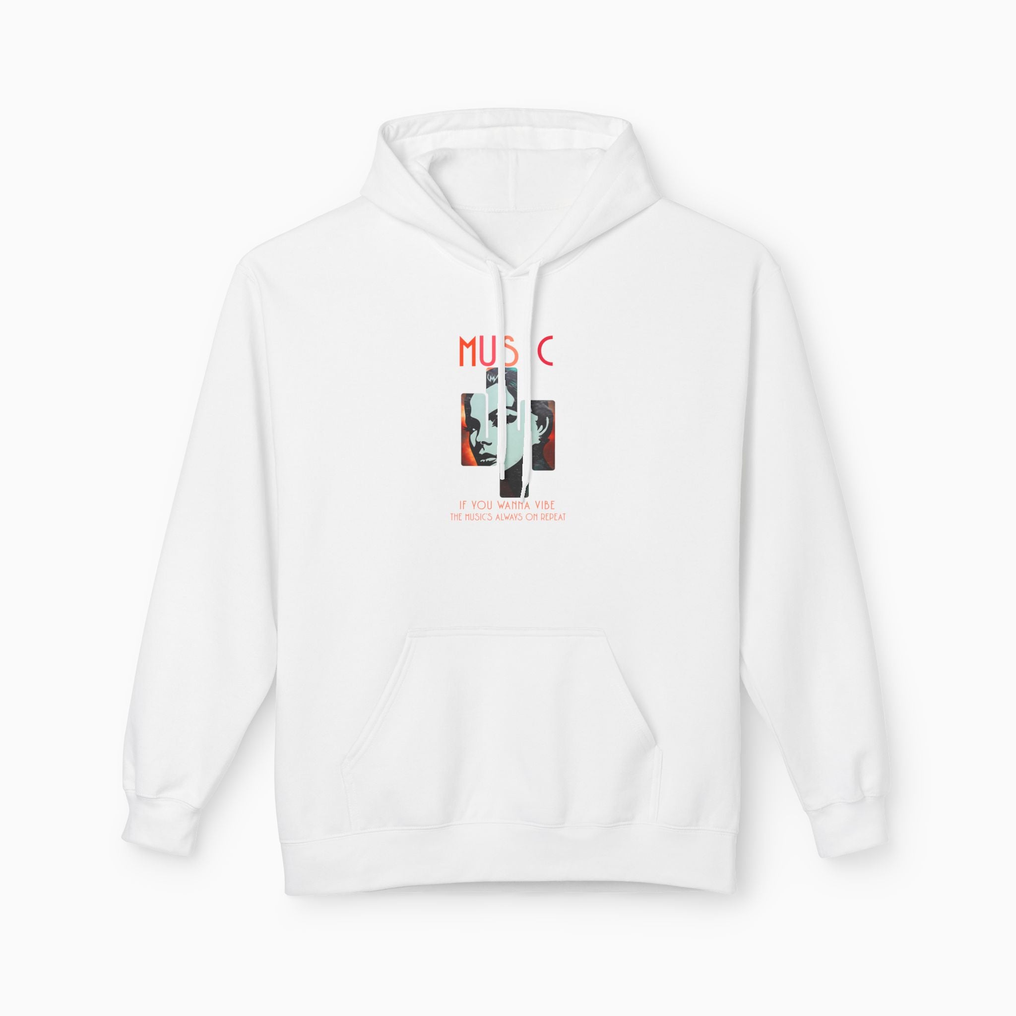 If You Wanna Vibe, The Music's Always On Repeat Unisex Hoodie