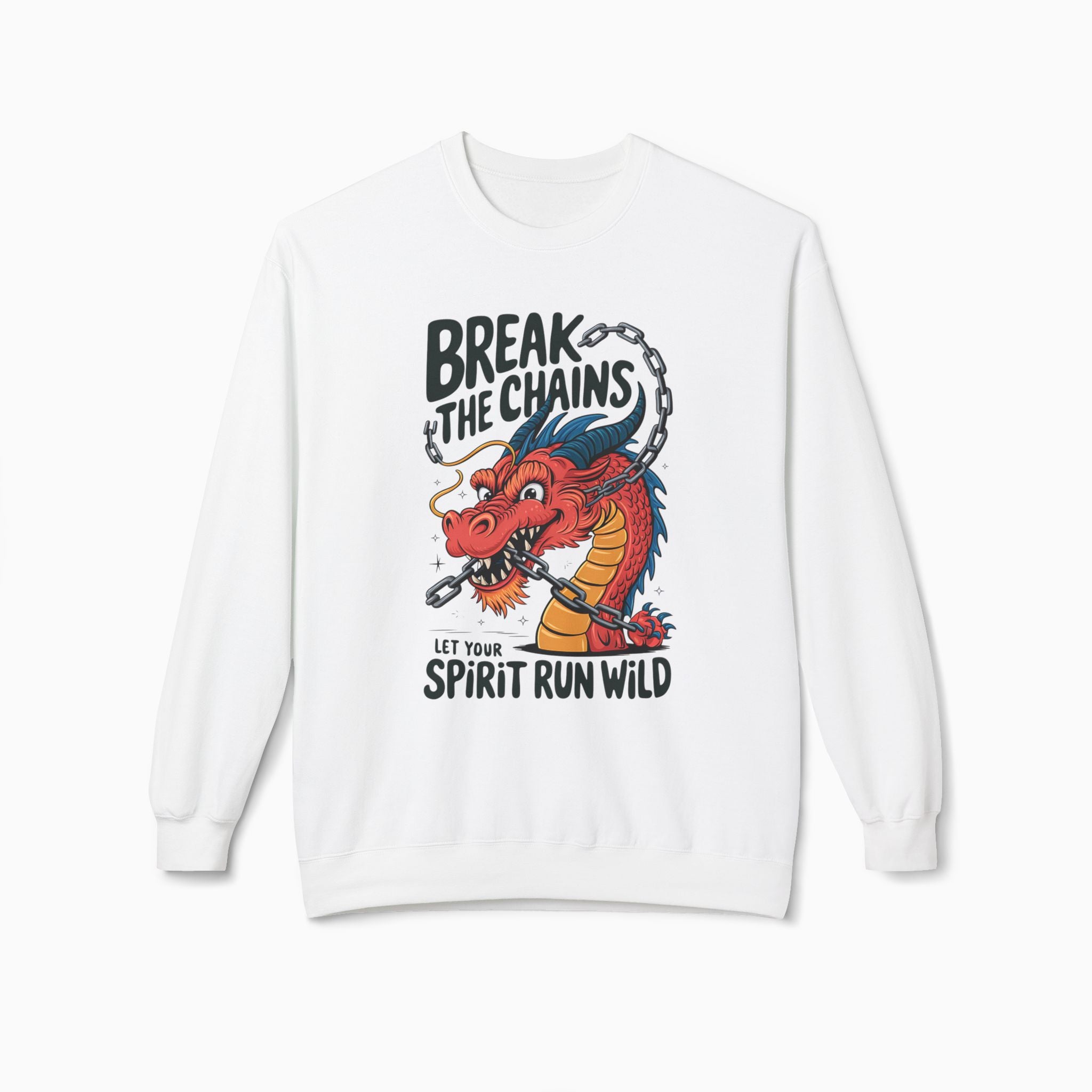 China Dragon Break the Chains Unisex Sweatshirt