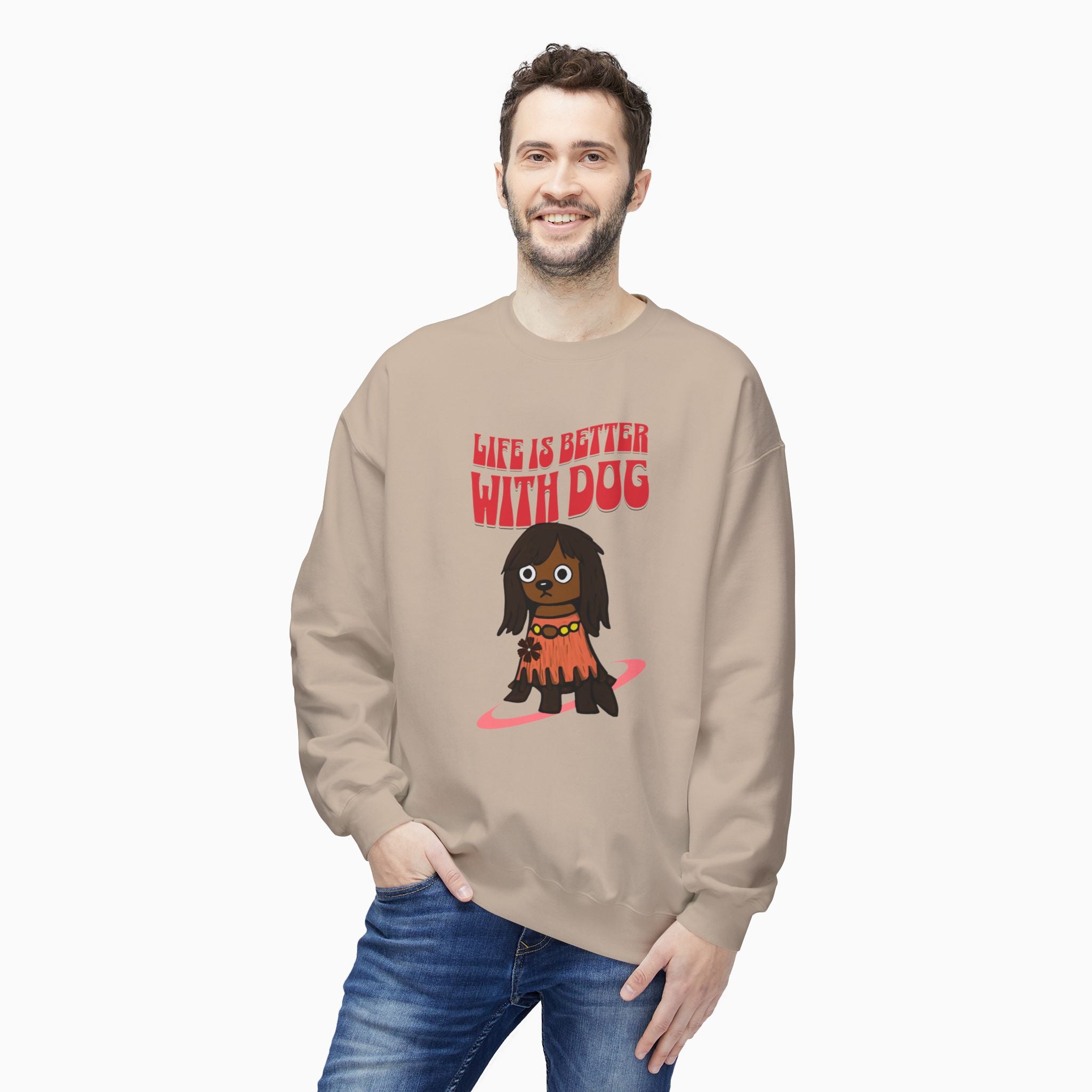 Life Is Better With Dog Unisex Sweatshirt