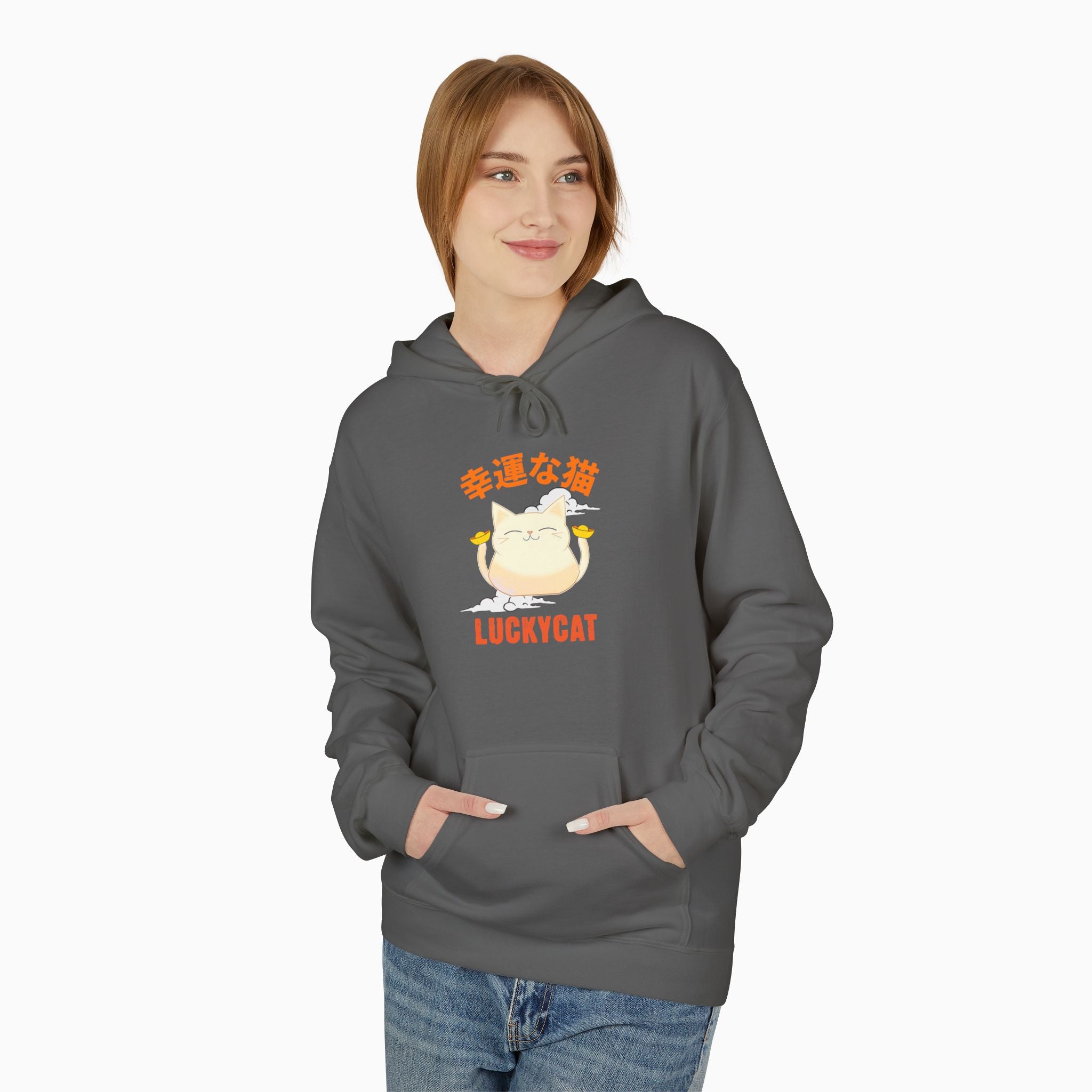 Lucky Cat Unisex Hoodie