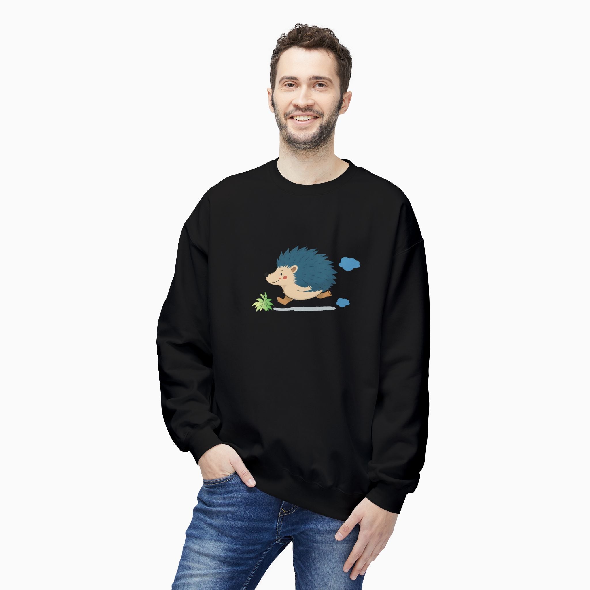 Cute Hedgehog Unisex Sweatshirt