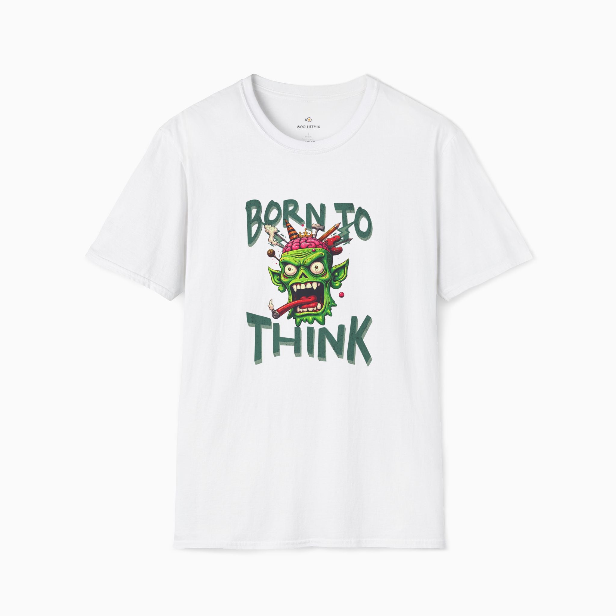 Born to Think Skull Unisex T-Shirt