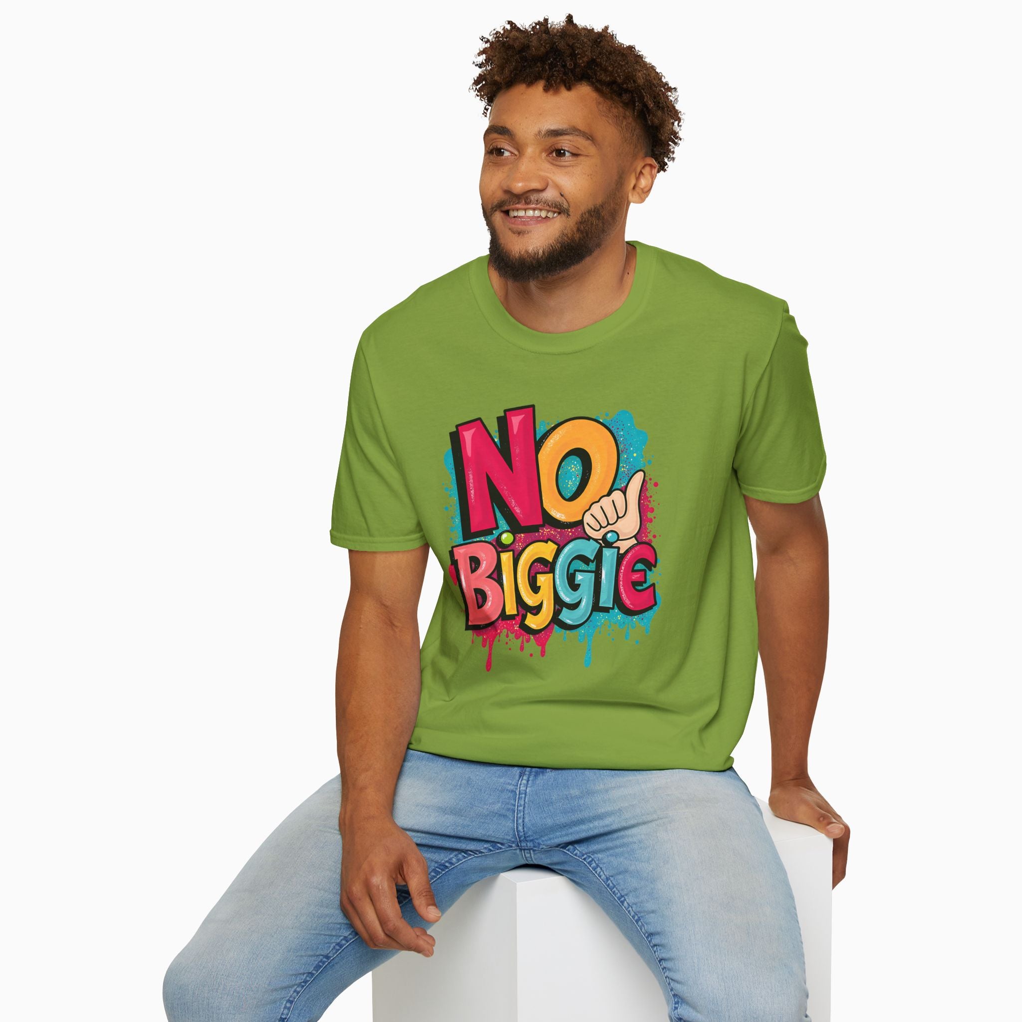 Thumbs Up & No Biggie Unisex T-Shirt