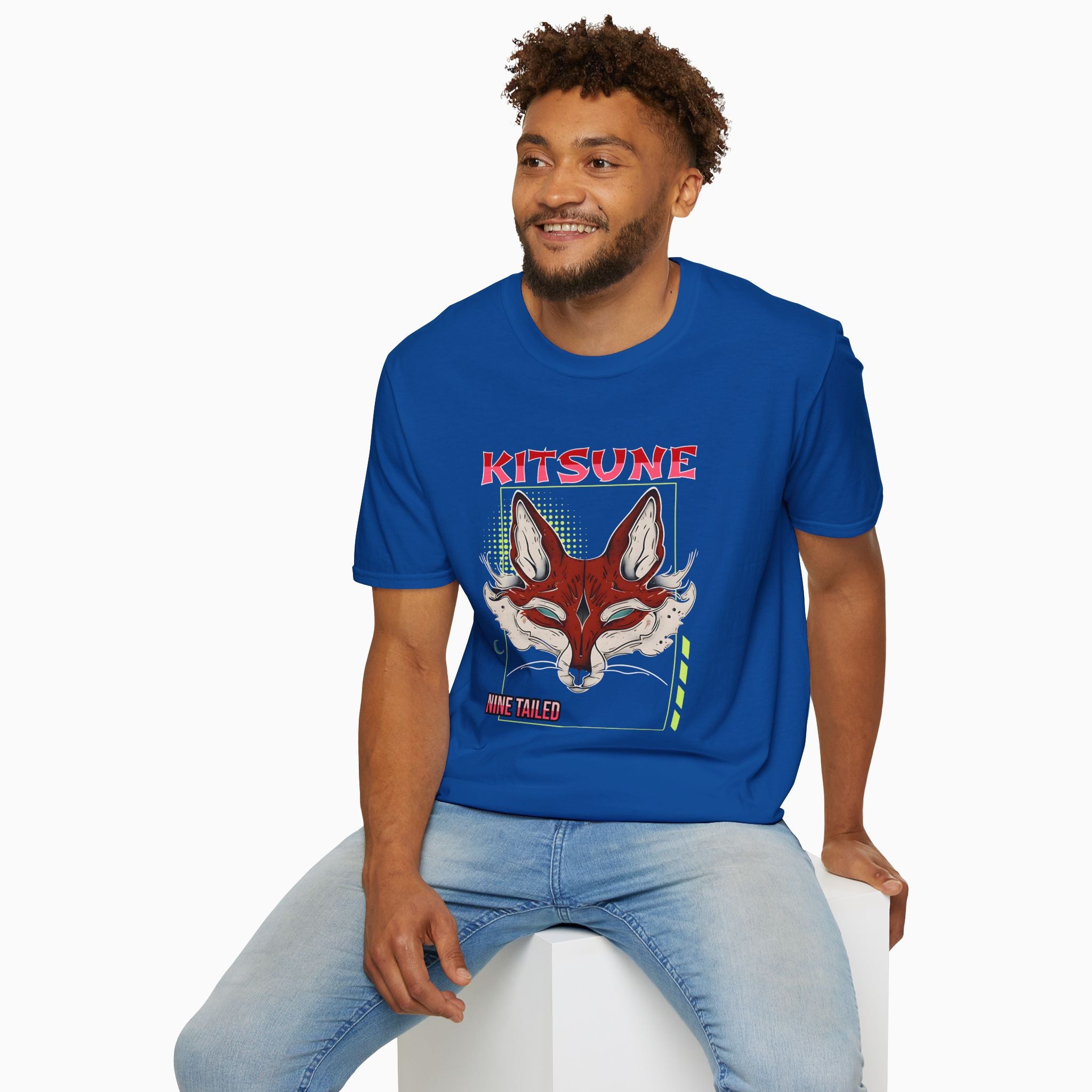 Kitsune Nine Tailed Fox Unisex T-Shirt