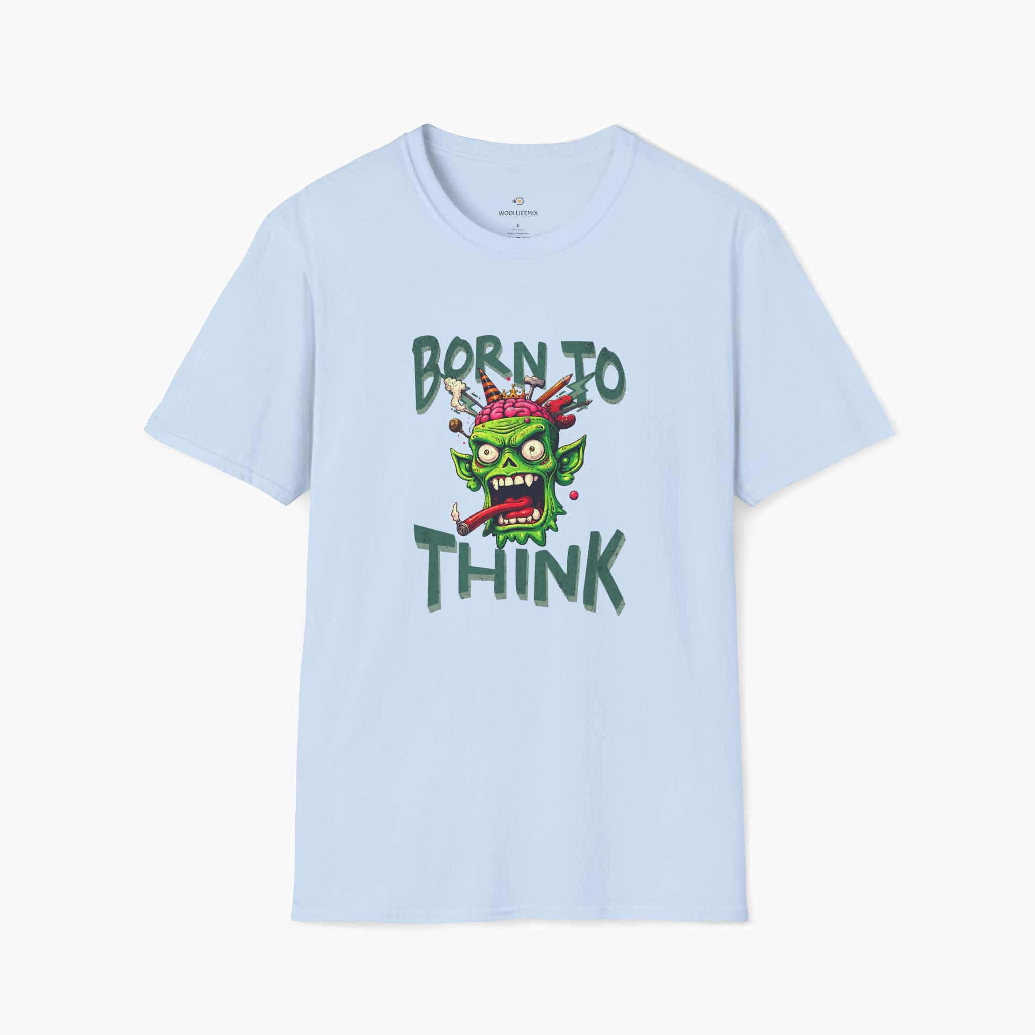 Born to Think Skull Unisex T-Shirt