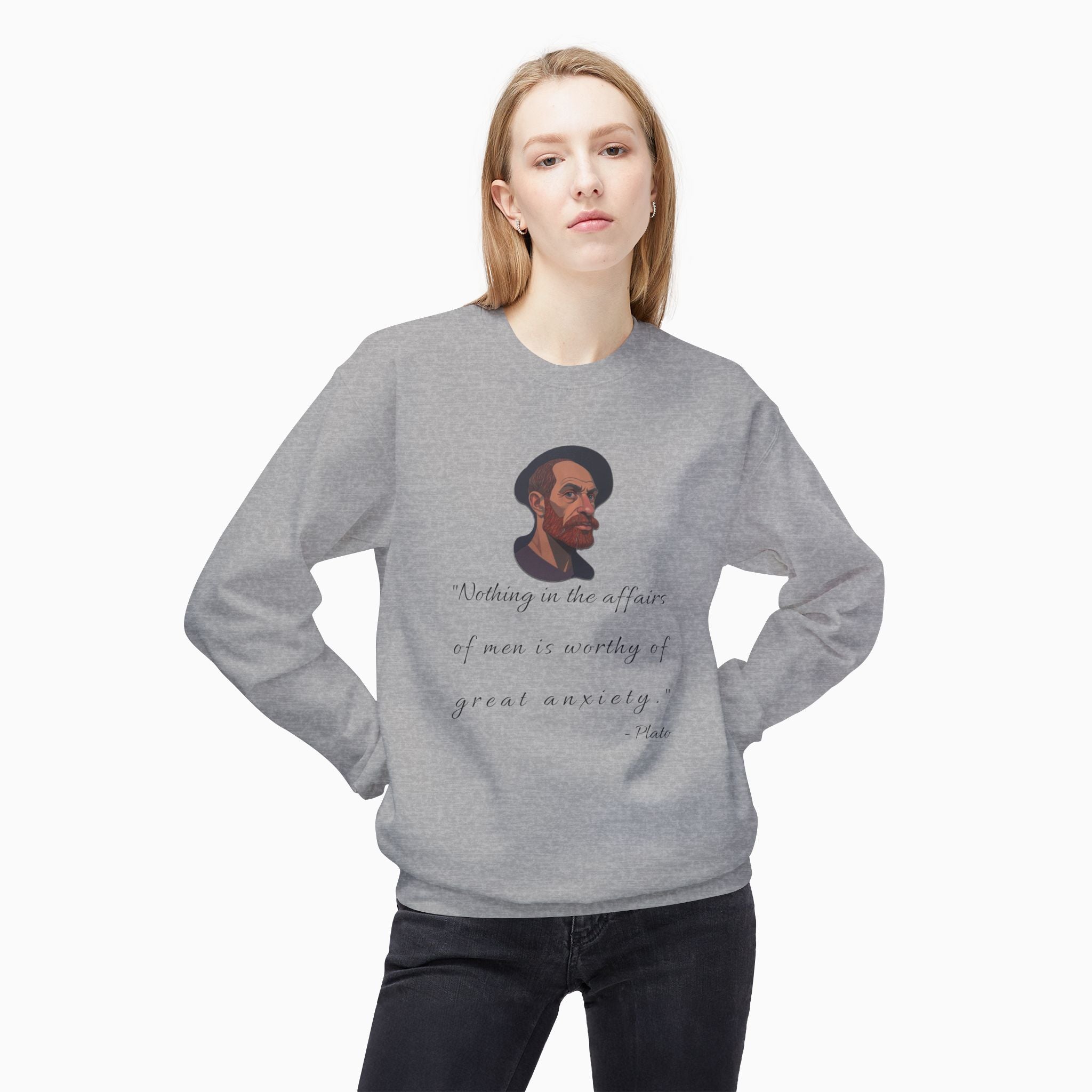 Plato LIfe Advice Unisex Sweatshirt