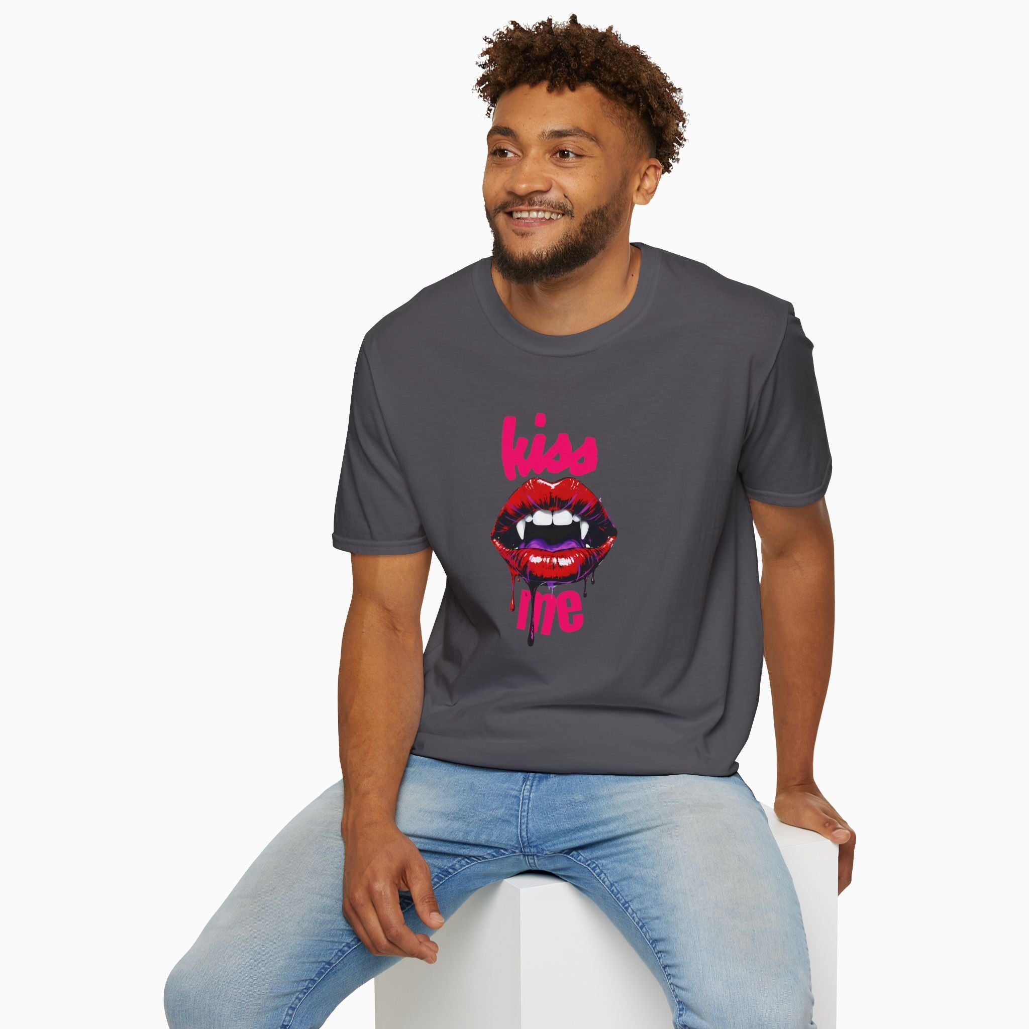 Kiss Me Vampire Unisex T-Shirt