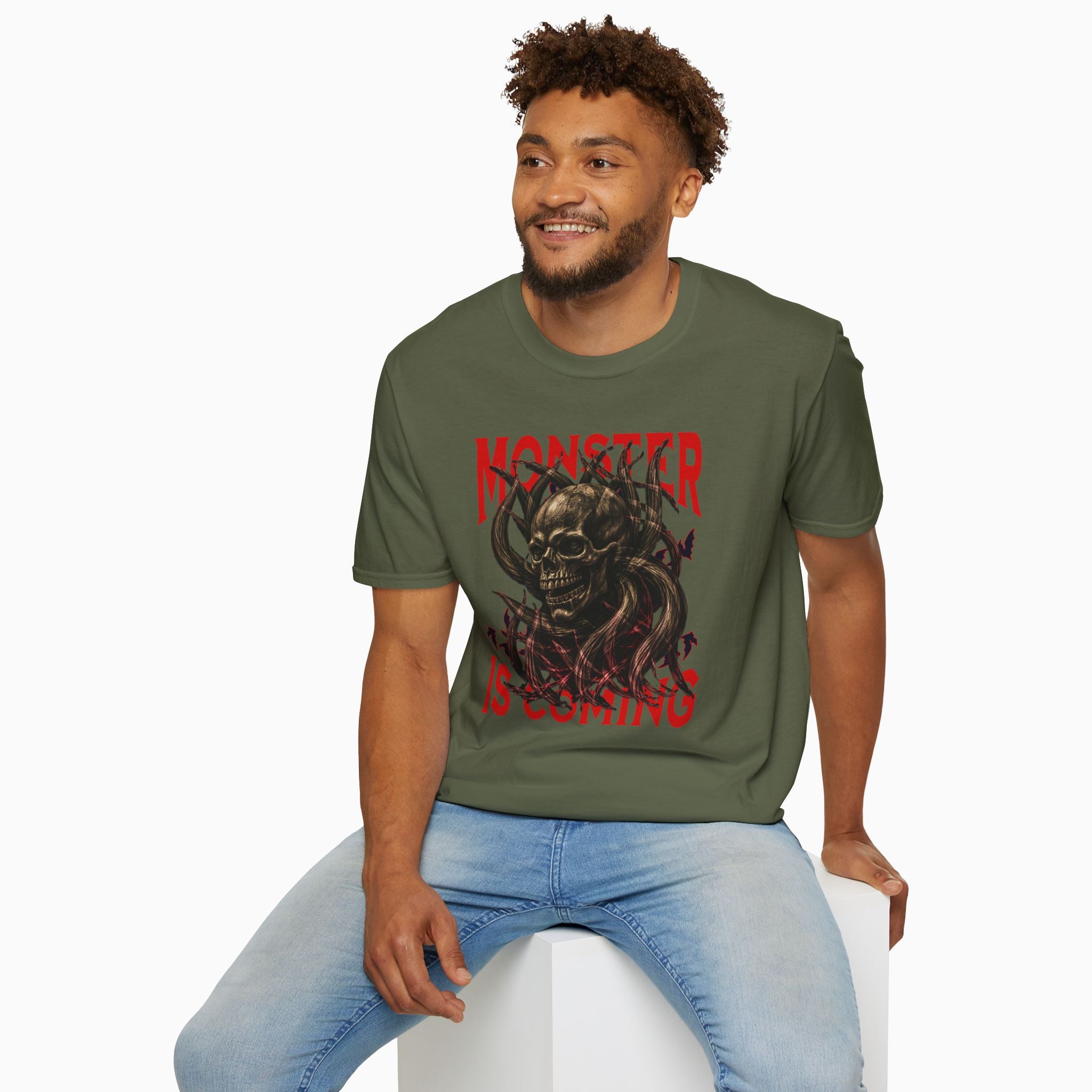 Ghost Monster is Coming Unisex T-Shirt