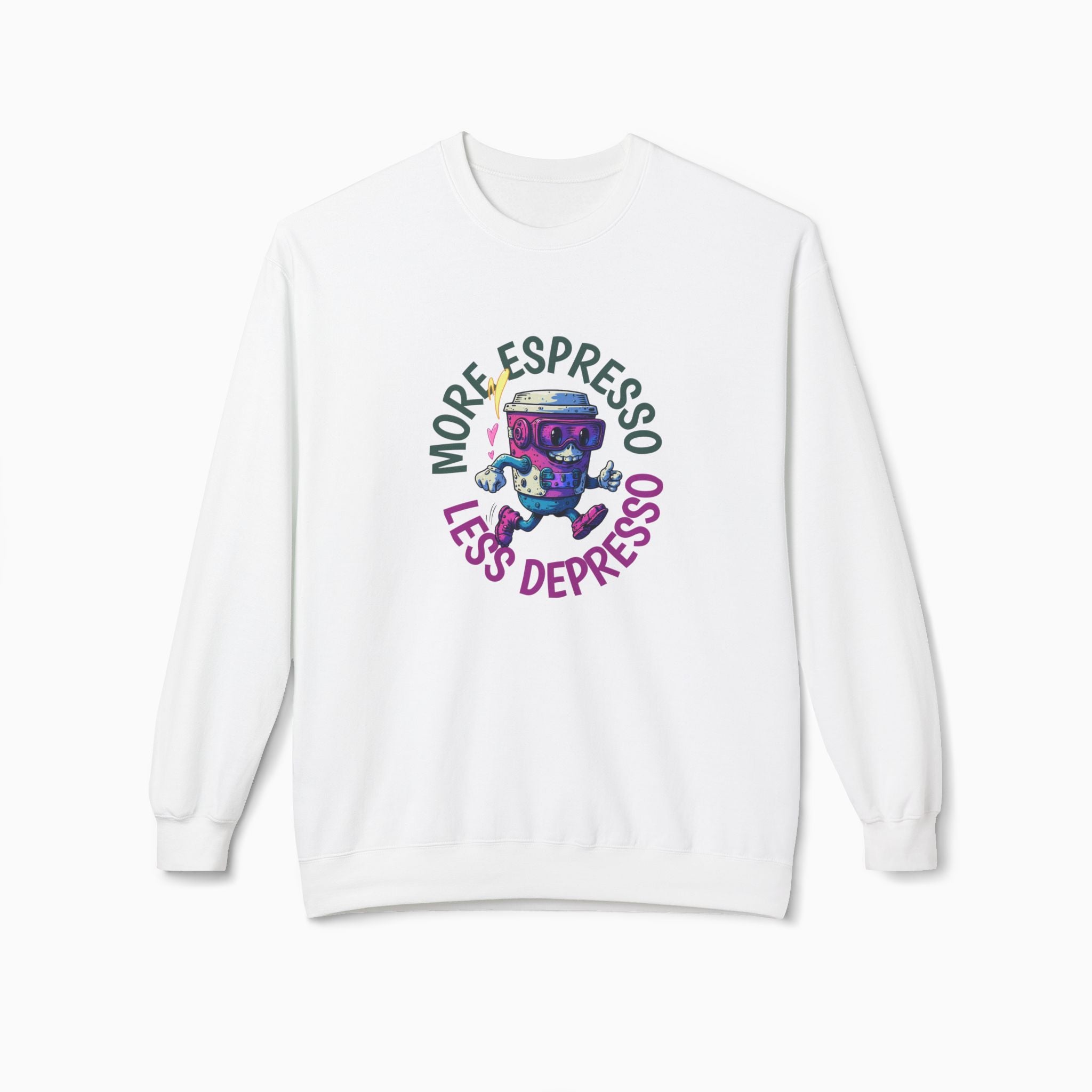 More Espresso Less Depresso Unisex Sweatshirt