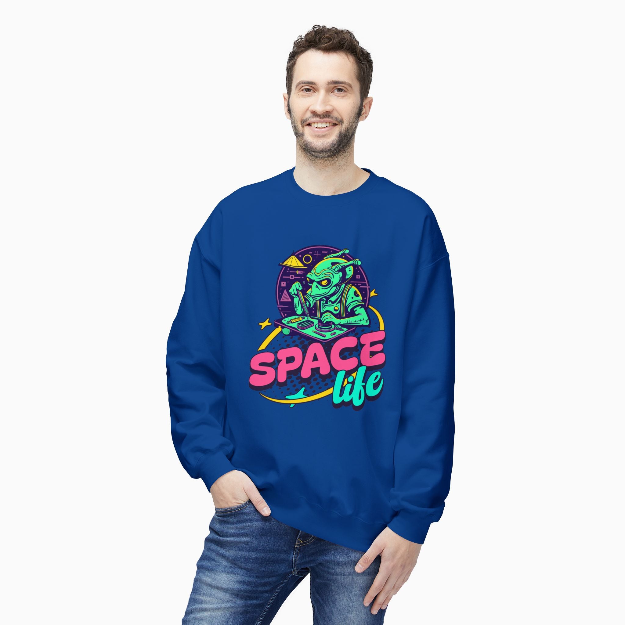 Alien Space Life Unisex Sweatshirt