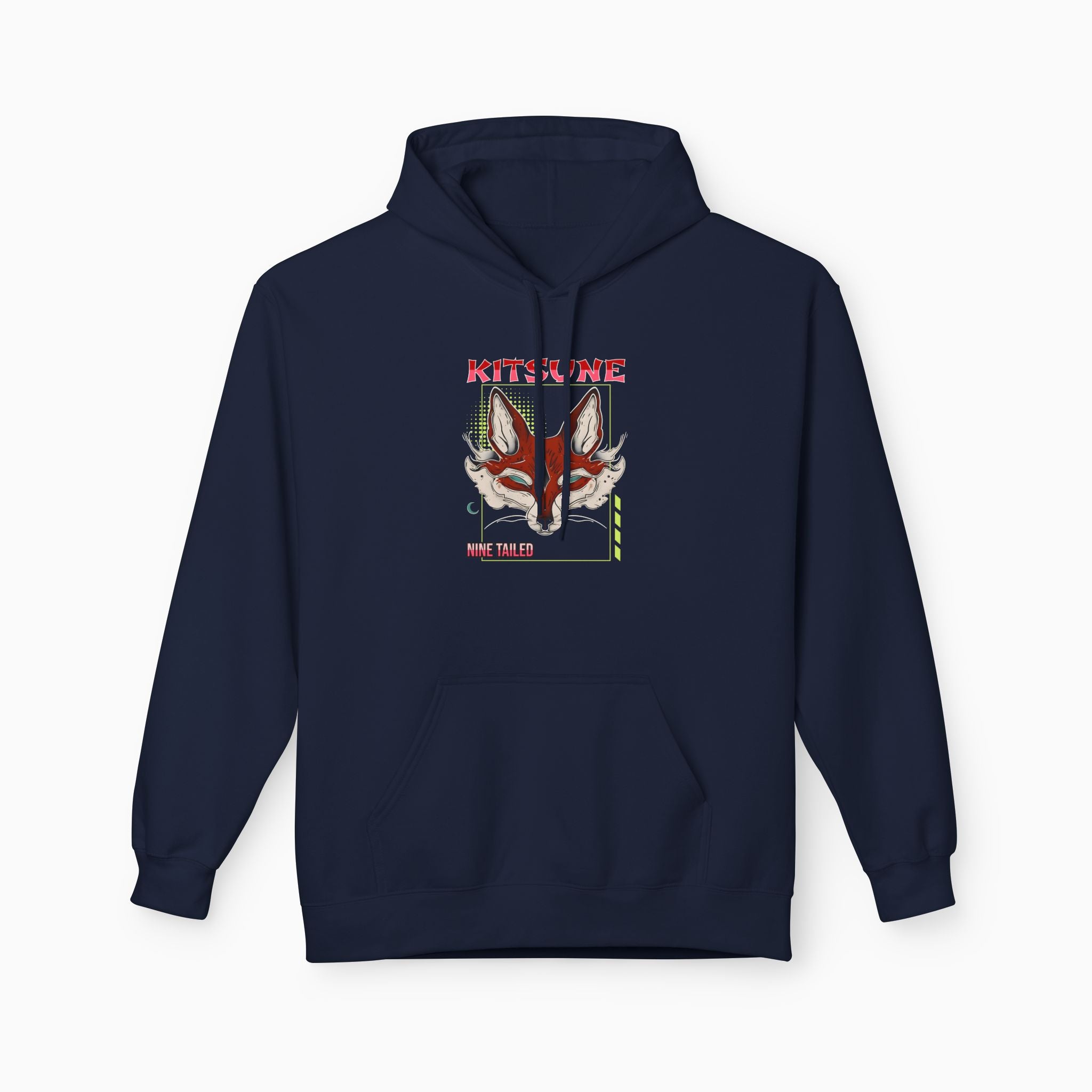 Kitsune Nine Tailed Fox Unisex Hoodie