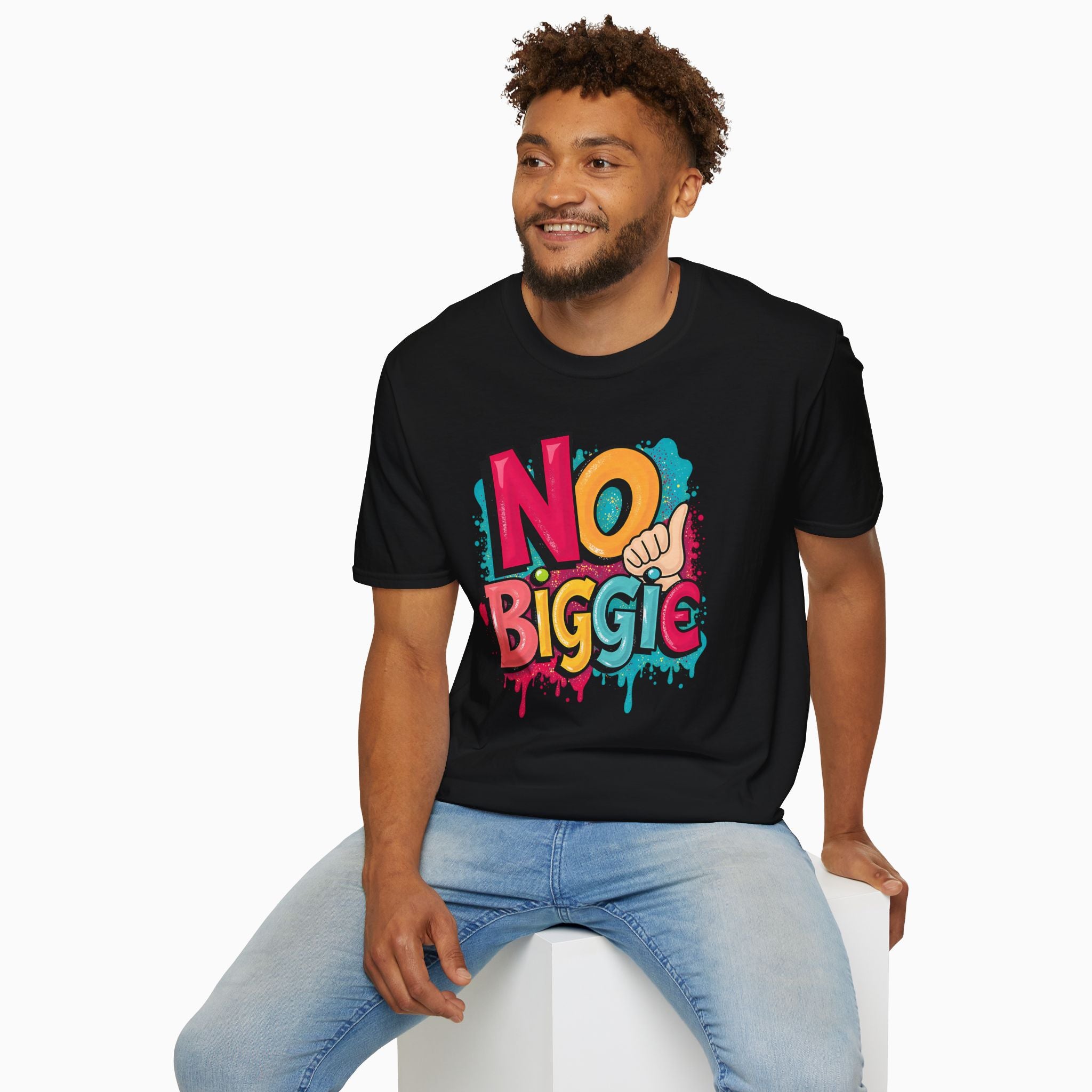 Thumbs Up & No Biggie Unisex T-Shirt