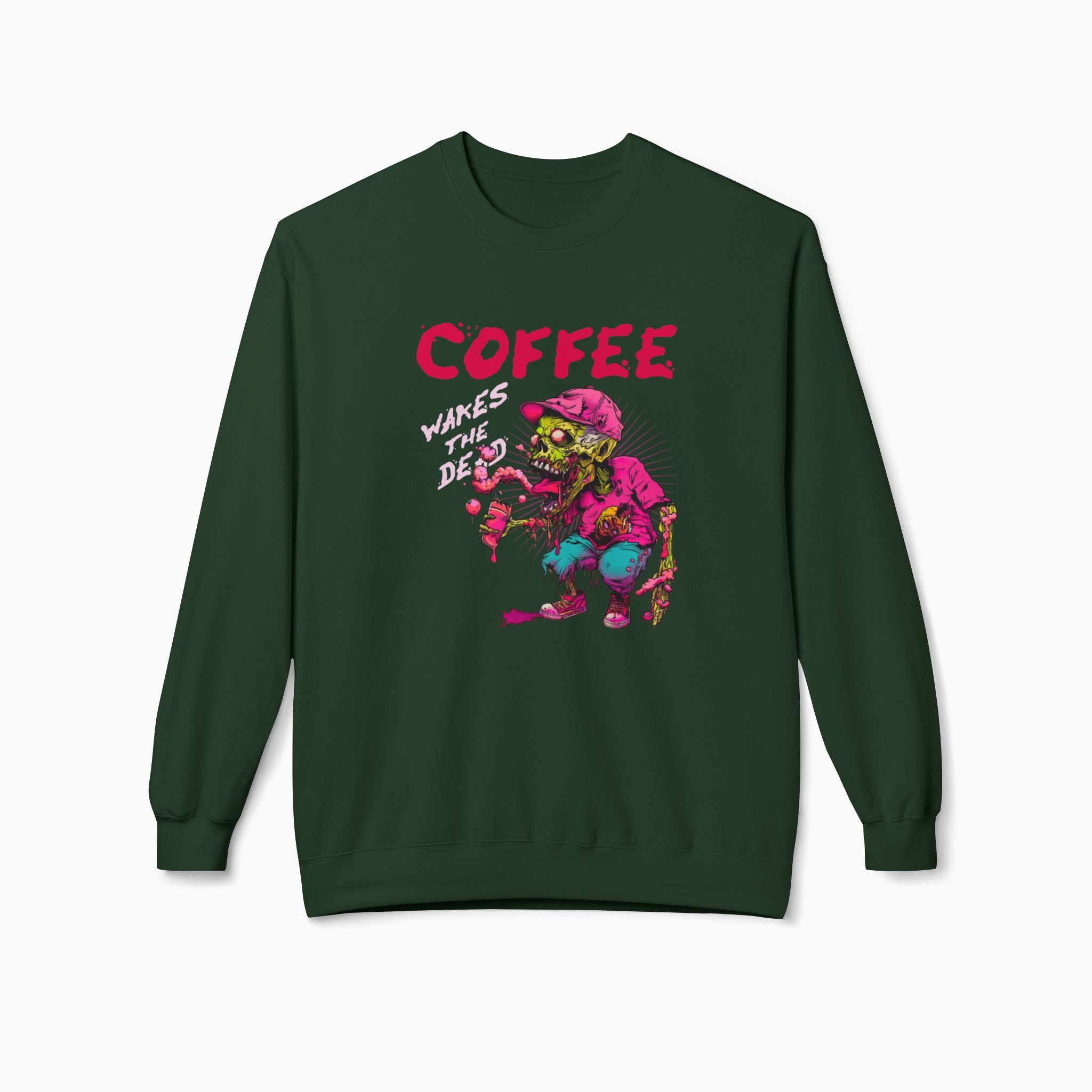 Coffee Wakes The Dead Unisex Sweatshirt