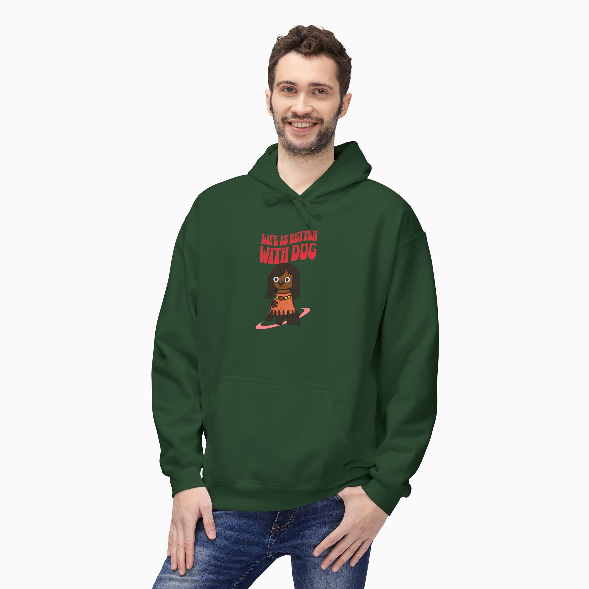 Life Is Better With Dog Unisex Hoodie