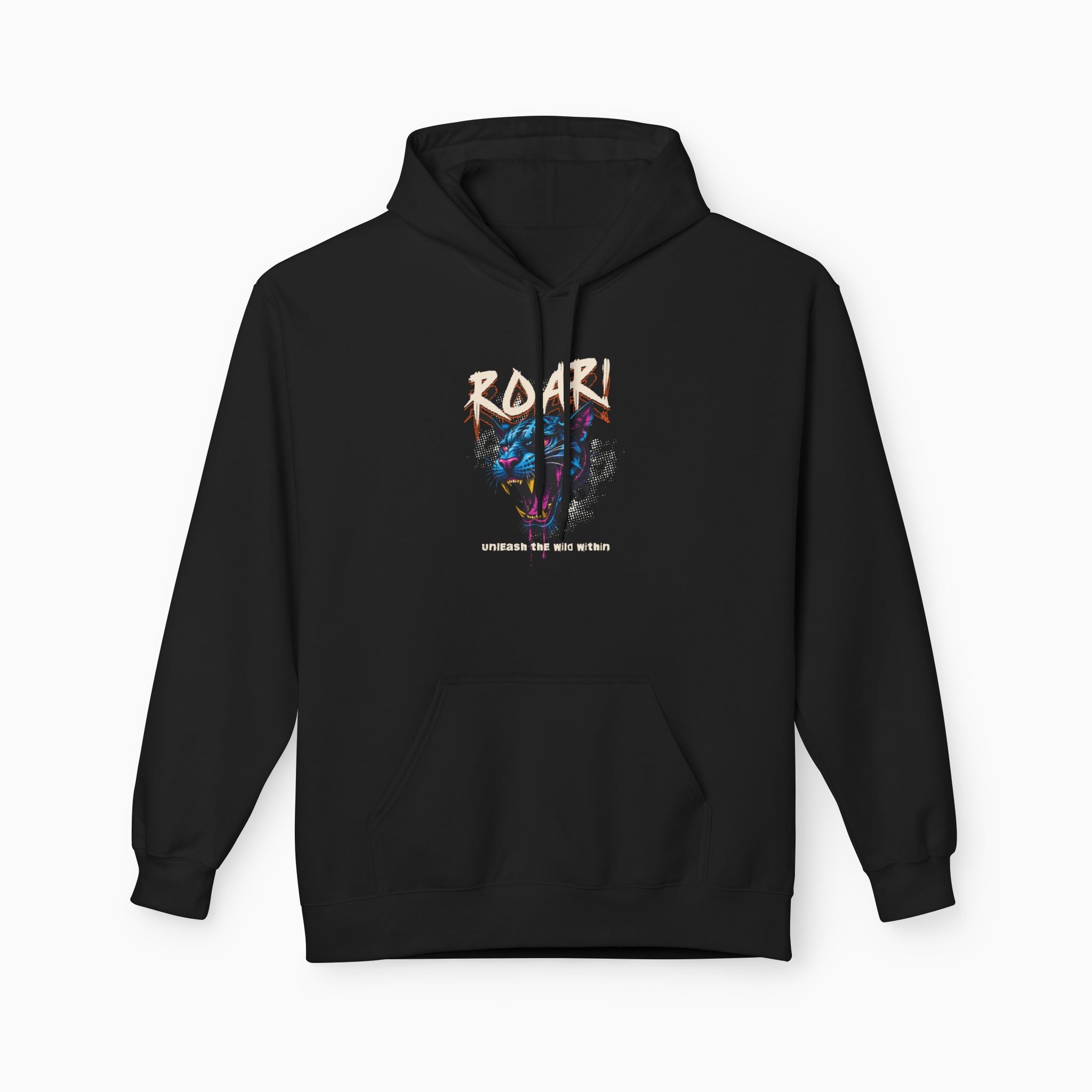 Leopard Roar Unleash The Wild Within Unisex Hoodie