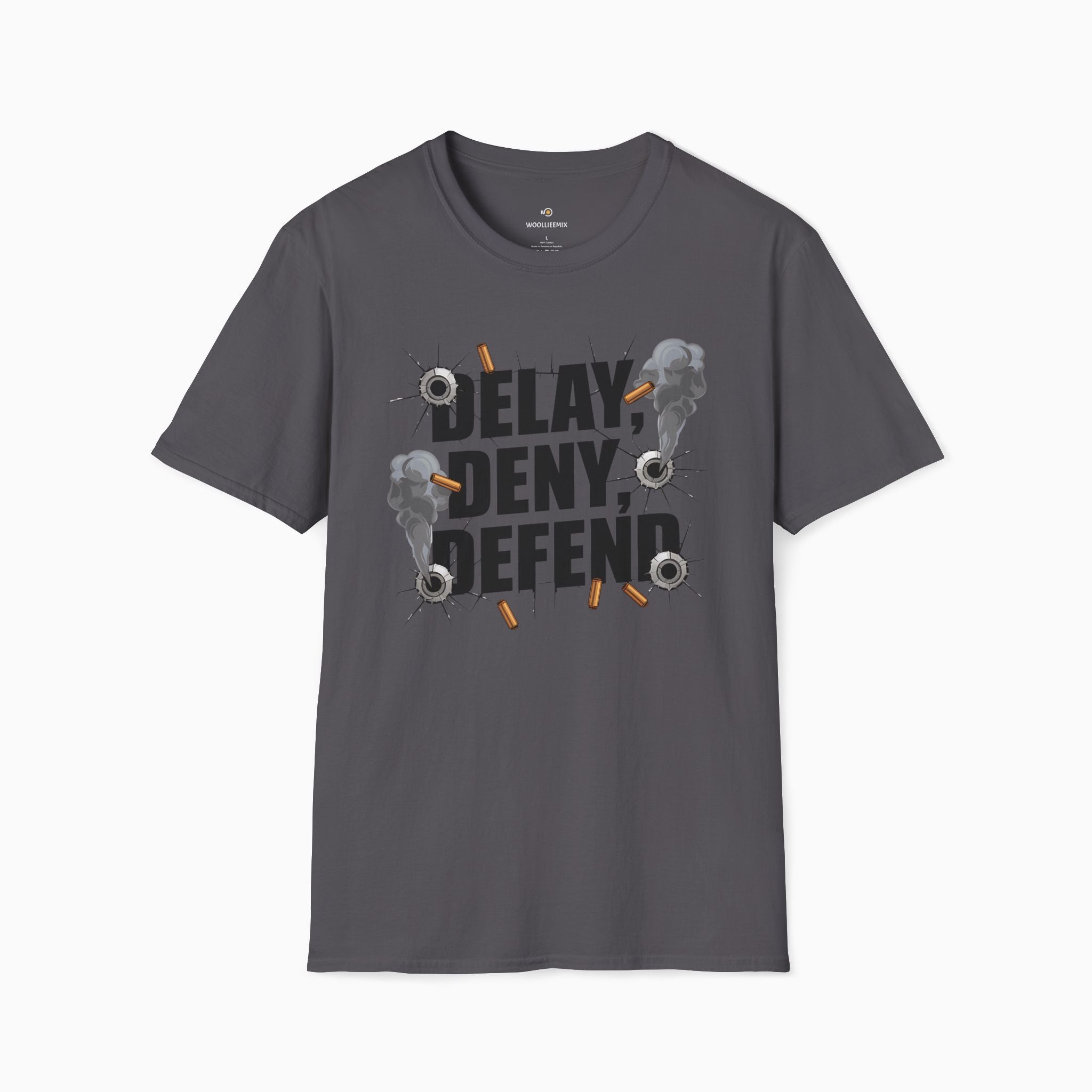 DELAY, DENY, DEFEND Unisex T-Shirt