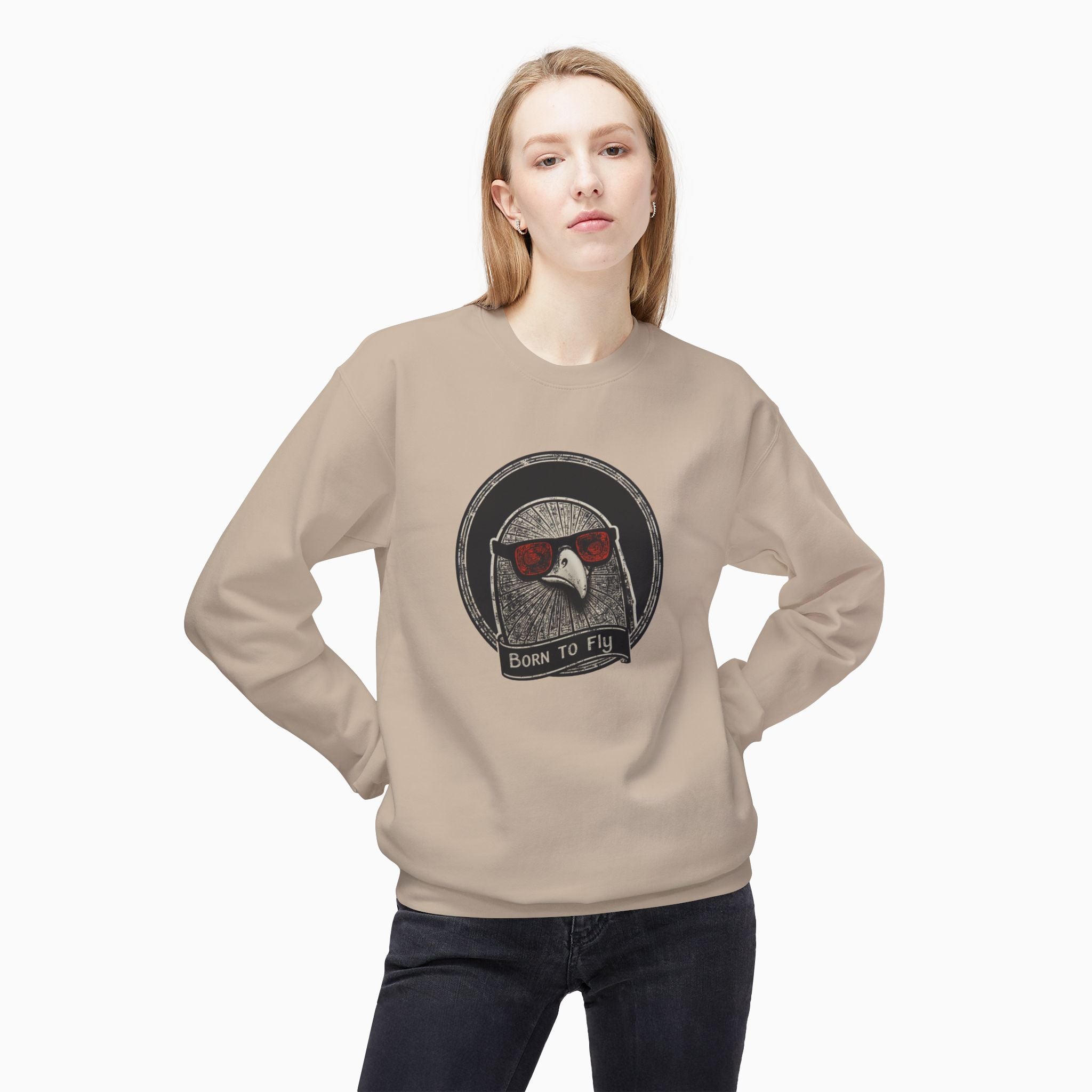 Born To Fly Eagle Unisex Sweatshirt