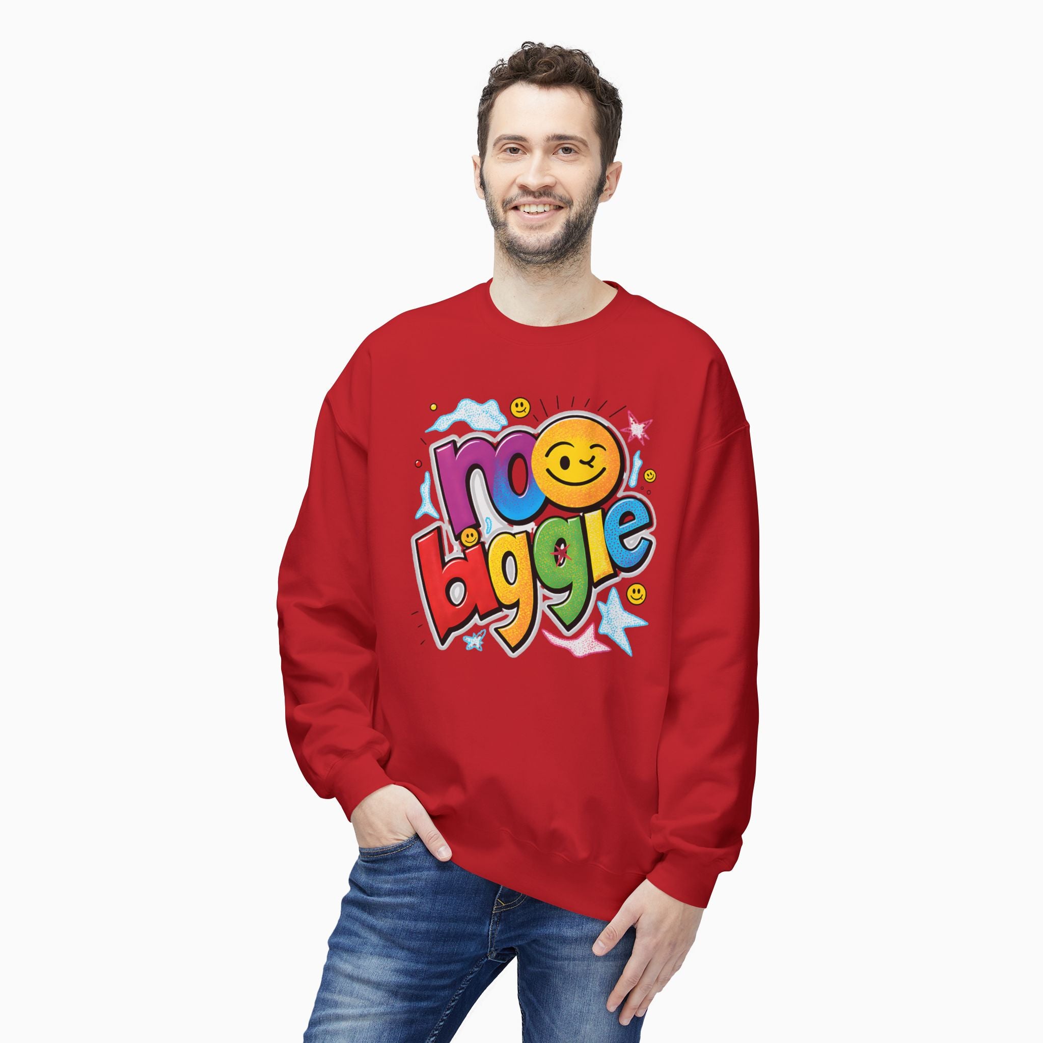 Emoji & No Biggie Unisex Sweatshirt