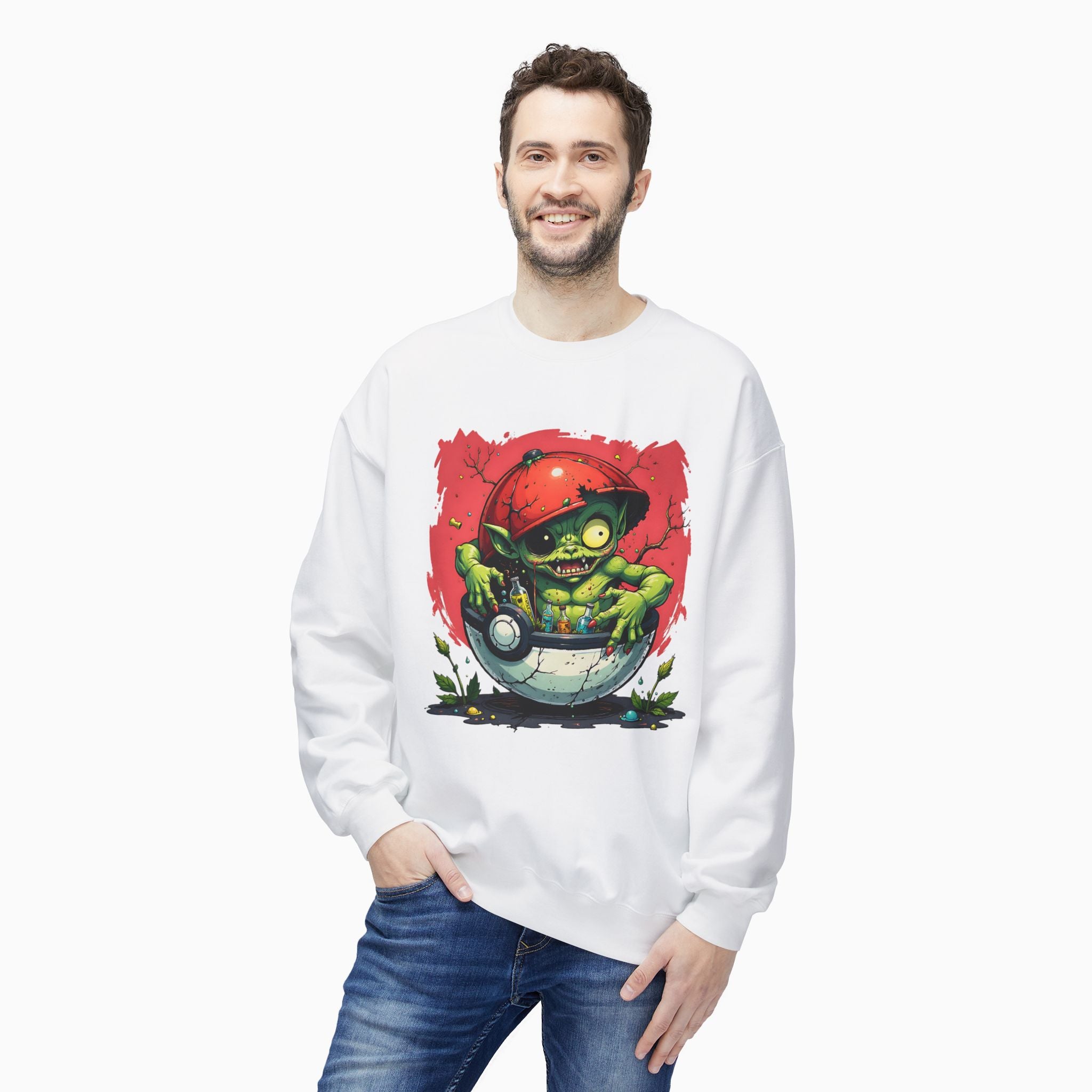 Zombie Poké Ball Unisex Sweatshirt