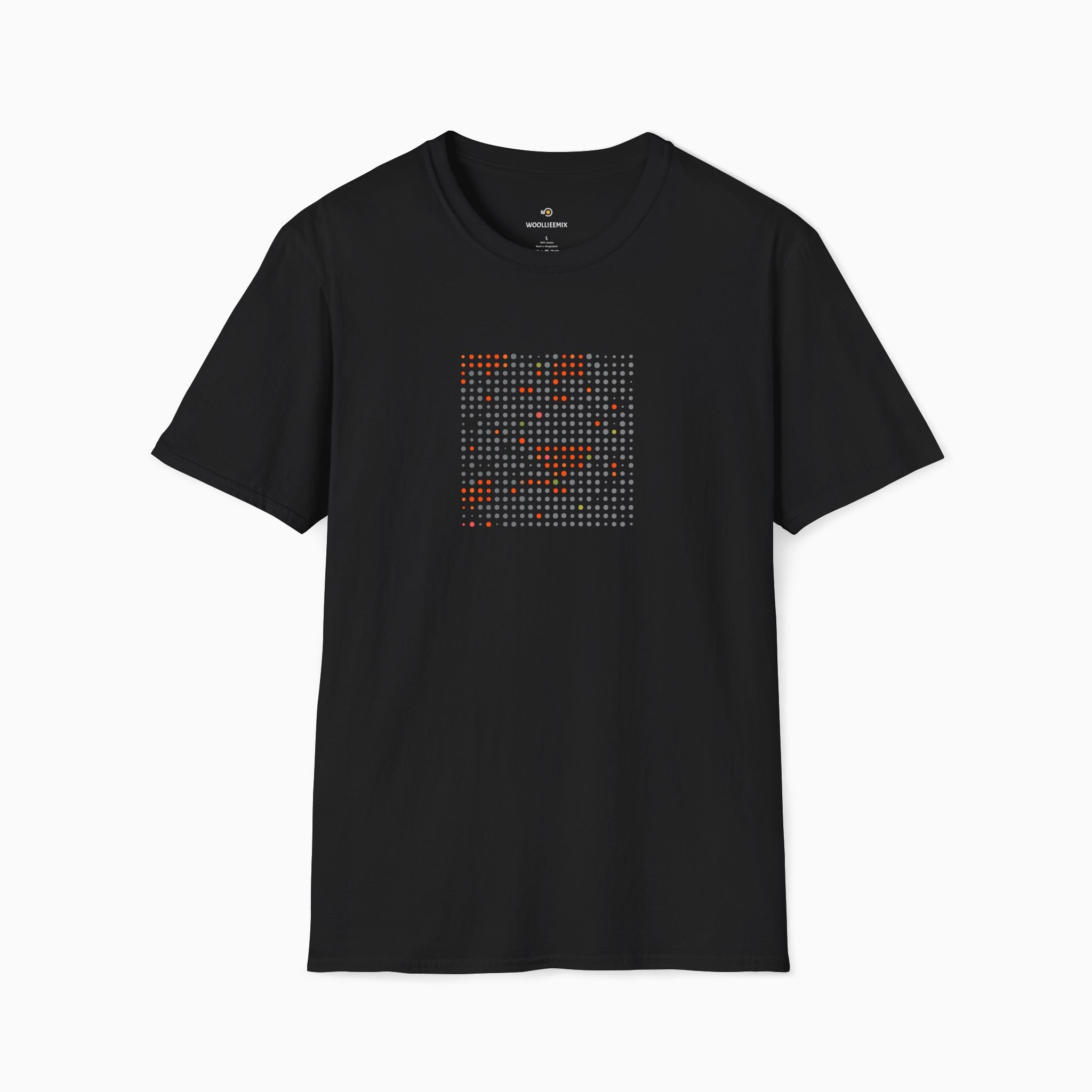 Grey & Red Qr Code Unisex T-Shirt