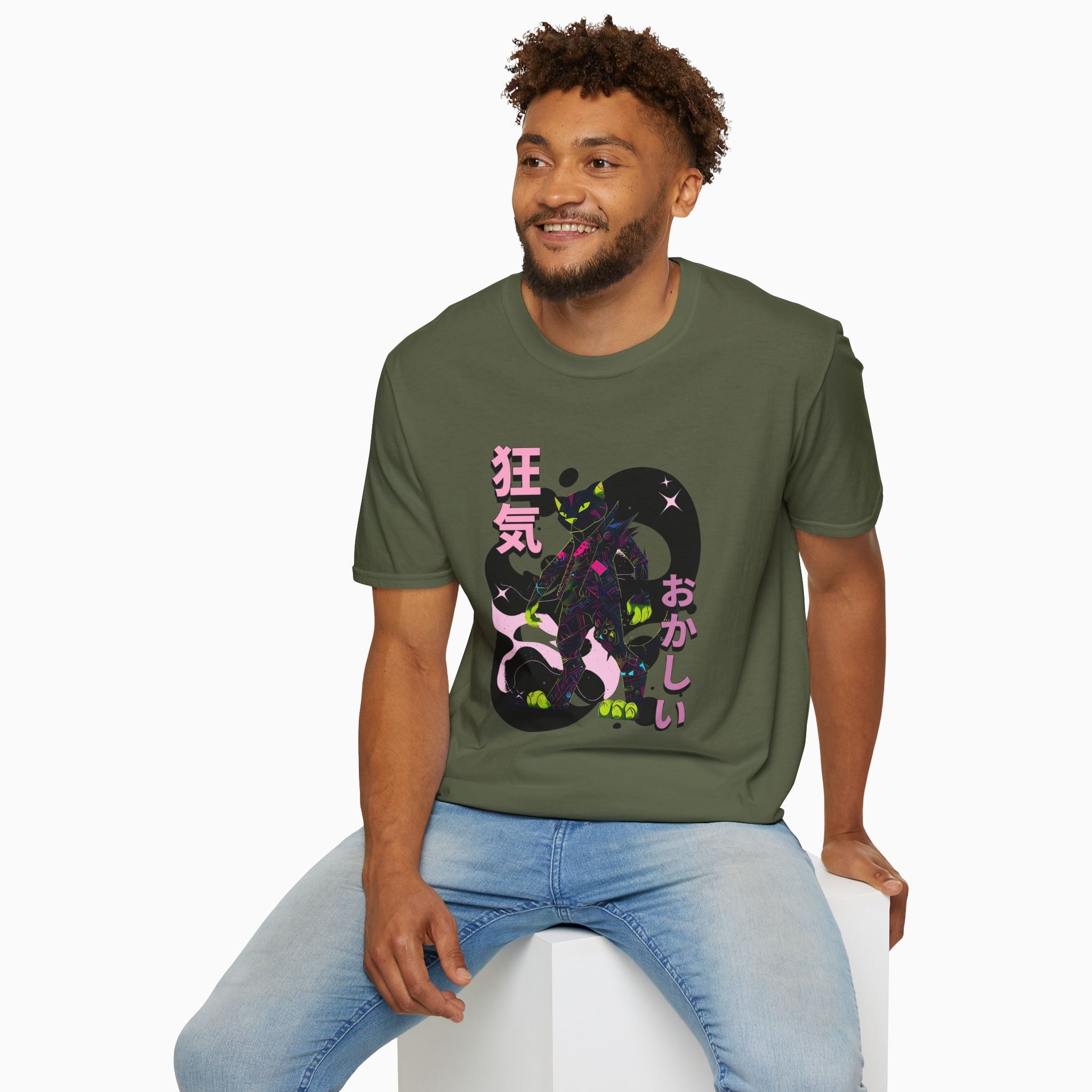 Ninja Cat Madness Unisex T-Shirt