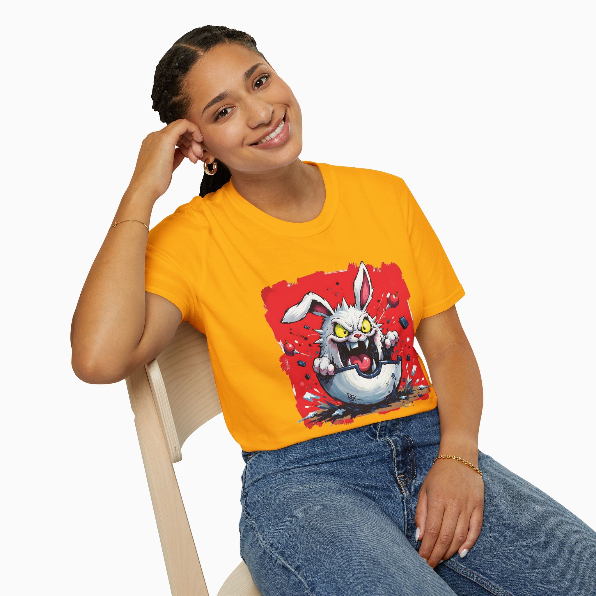 Crazy Rabbit Poké Ball Unisex T-Shirt