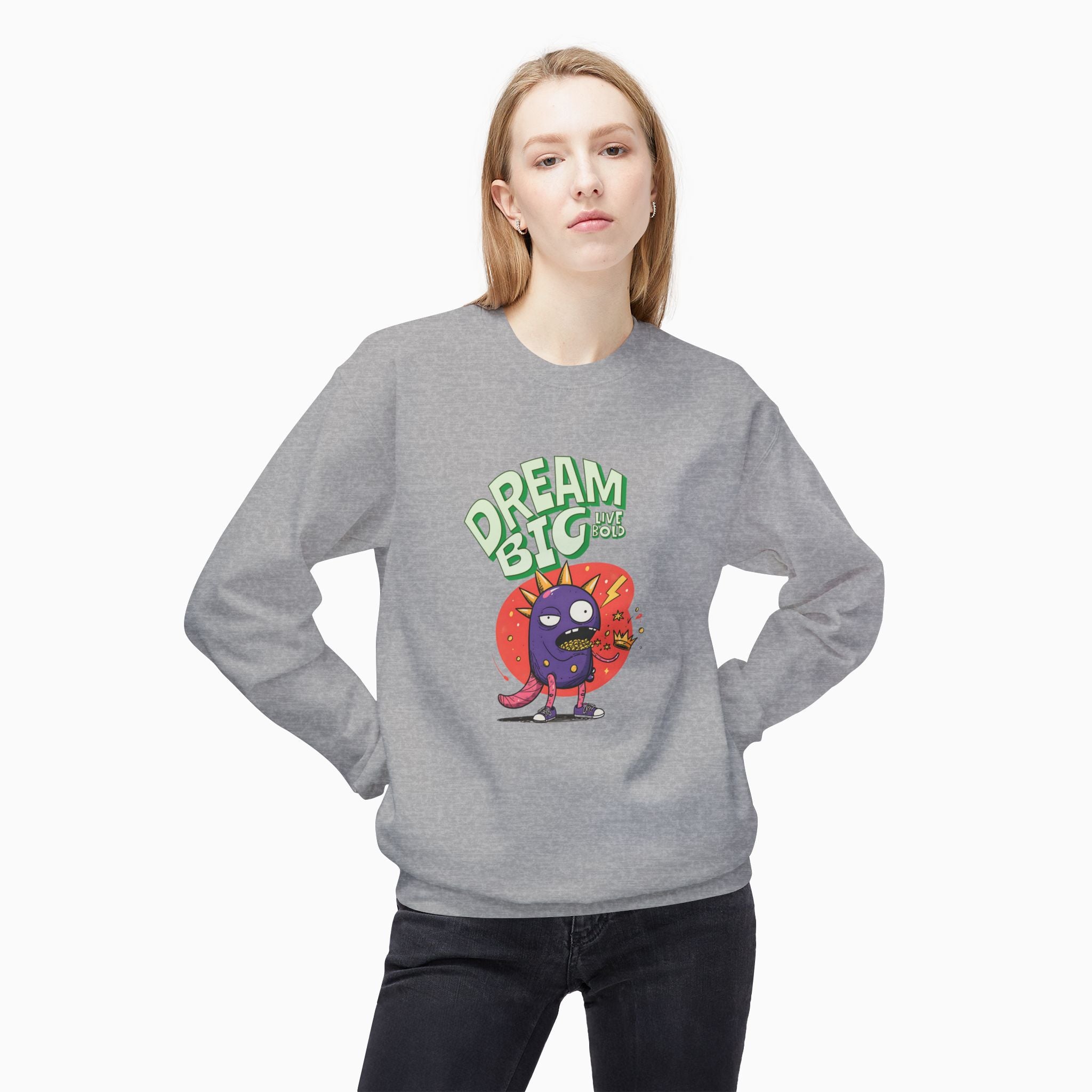 Dream Big, Live Bold Unisex Sweatshirt