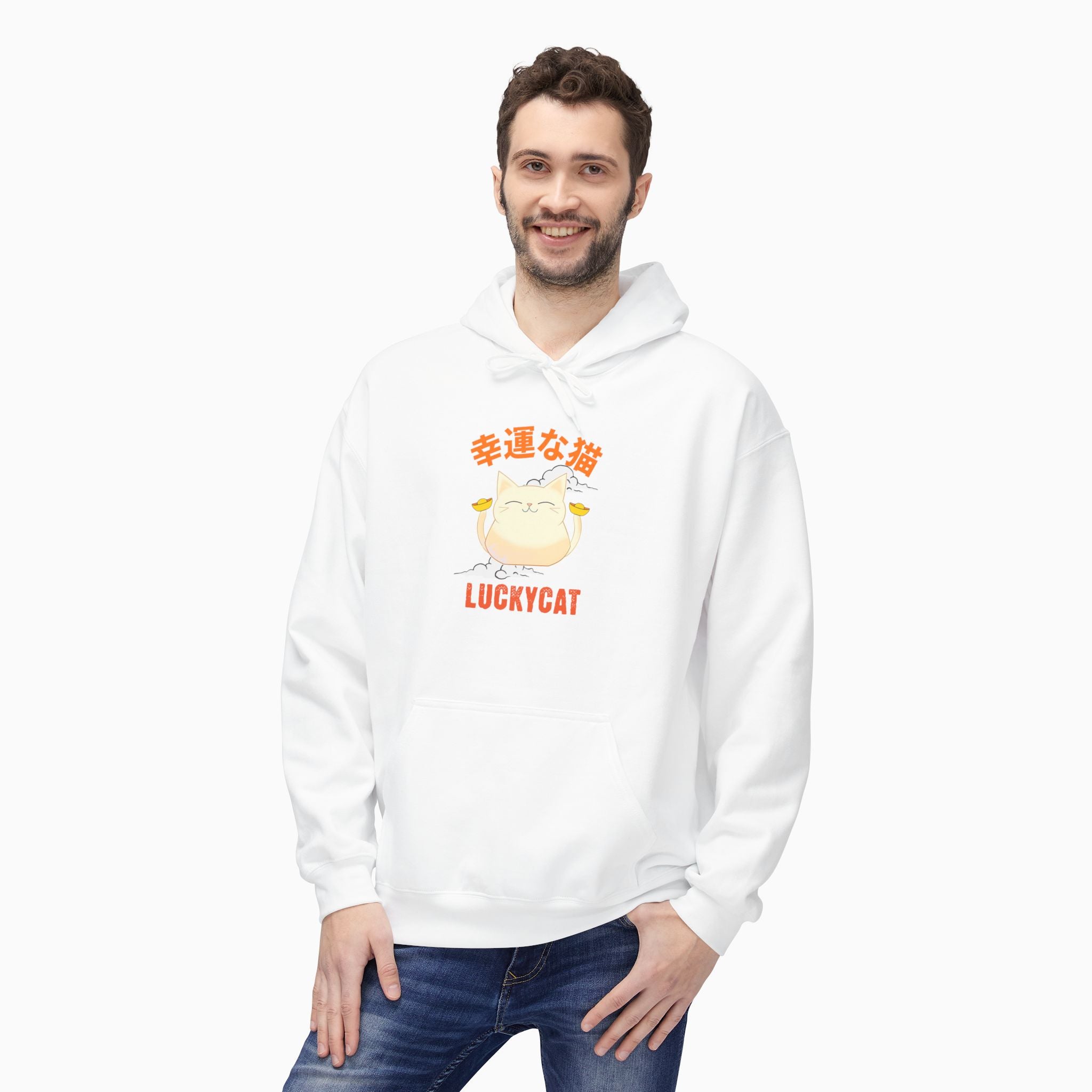 Lucky Cat Unisex Hoodie