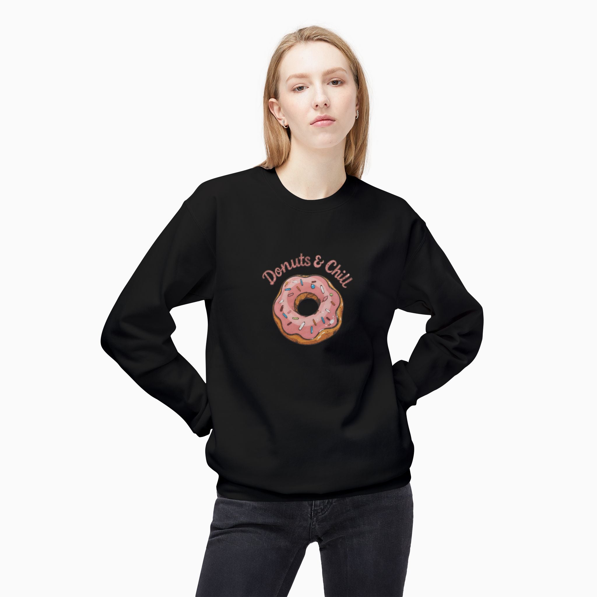 Donuts & Chill Unisex Sweatshirt