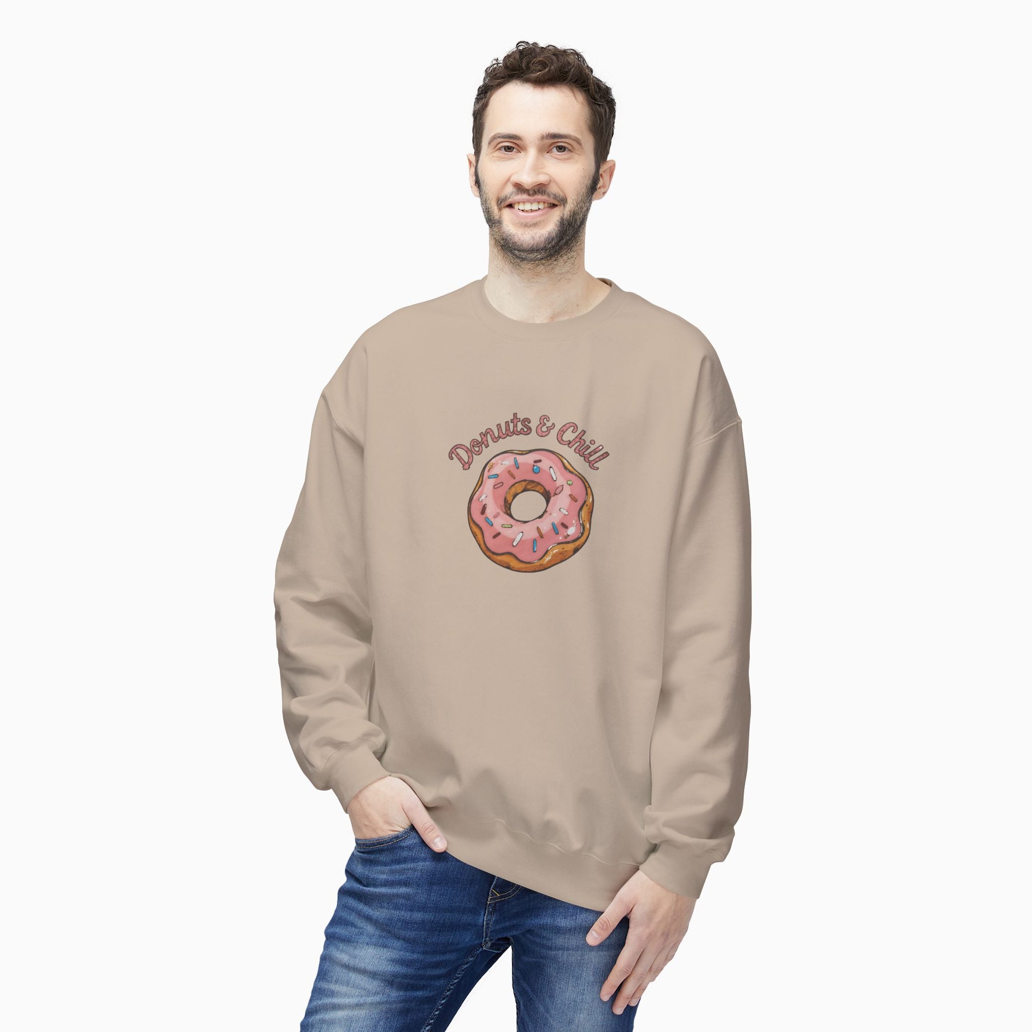 Donuts & Chill Unisex Sweatshirt